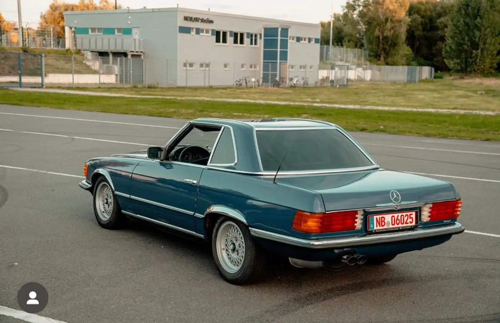 Mercedes-Benz SL 280 107 Hardtop Automatik Albastru - 2