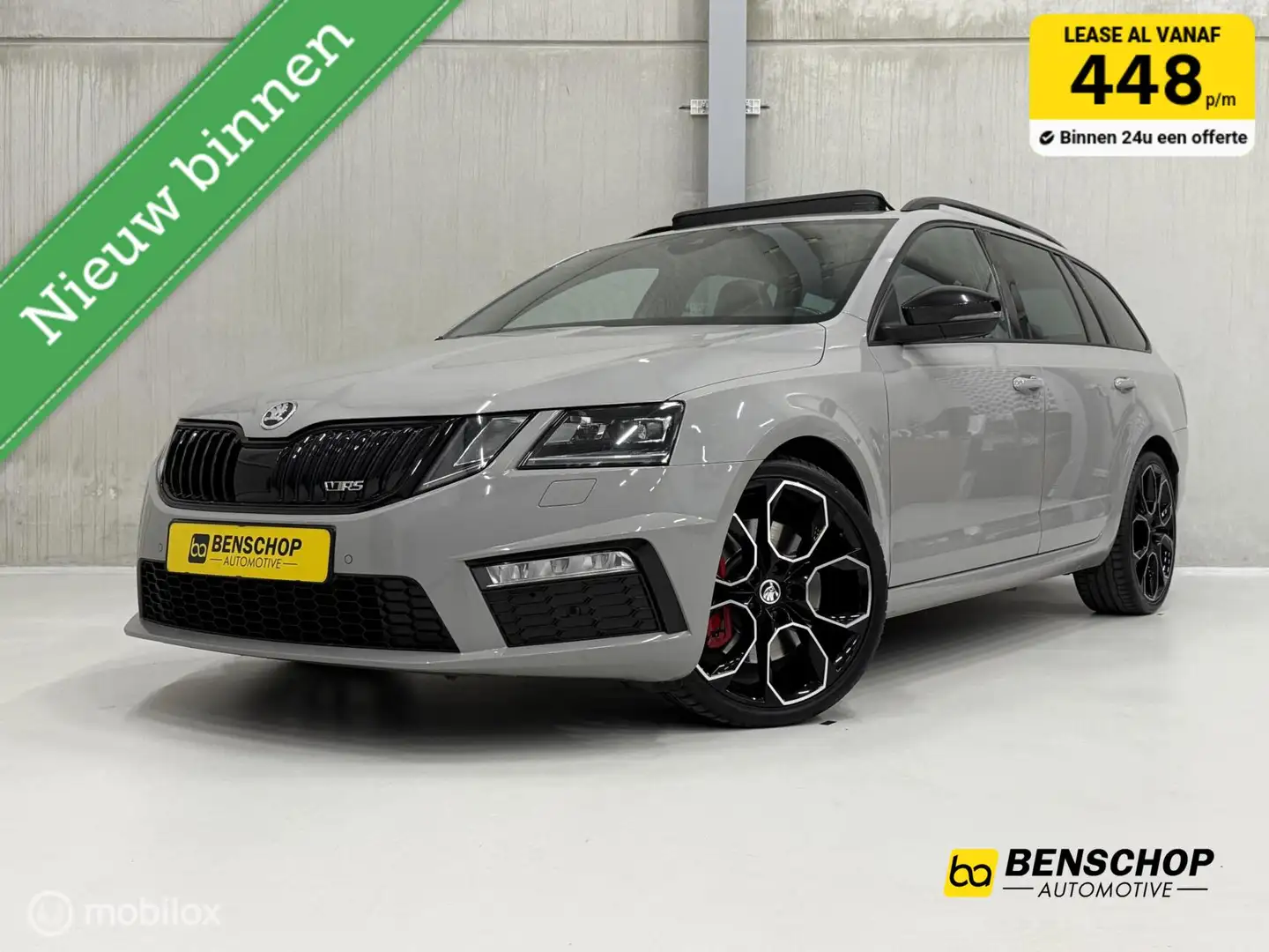 Skoda Octavia Combi 2.0 TSI VRS 245 Panodak Virtual Alcantara Na Gris - 1
