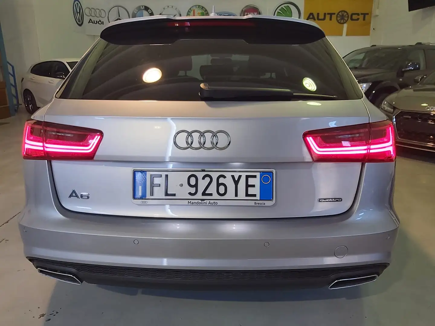 Audi A6 A6 Avant 2.0 tdi quattro 190cv S-LINE - Automatico Argento - 2