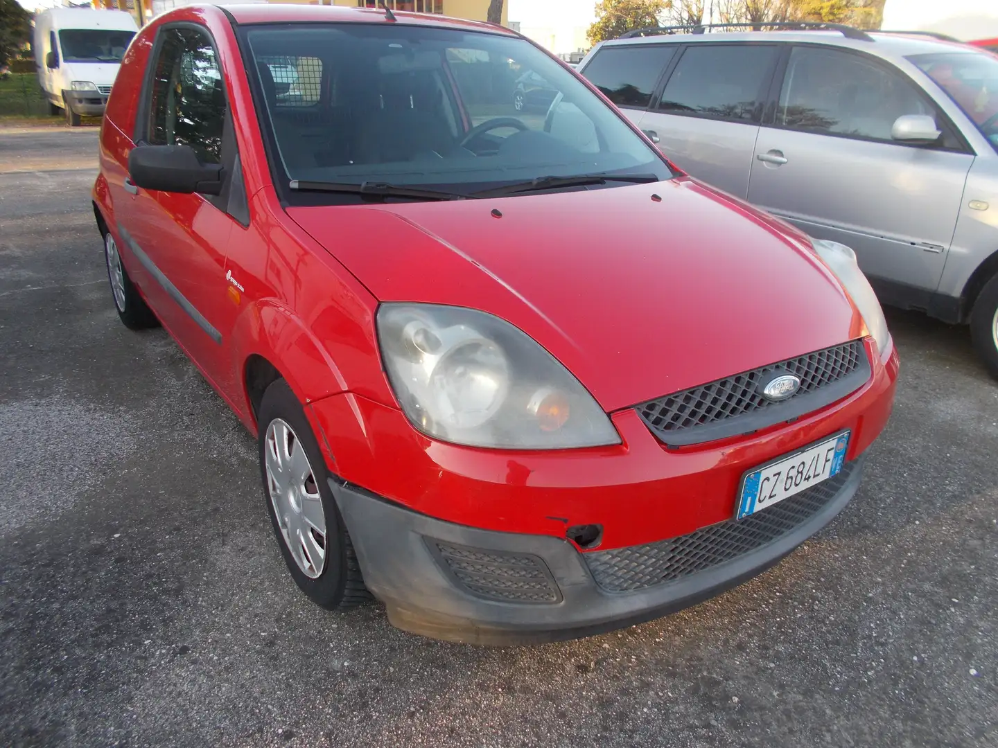 Ford Fiesta 14 TDCI  VAN 3 PORTE Rosso - 2
