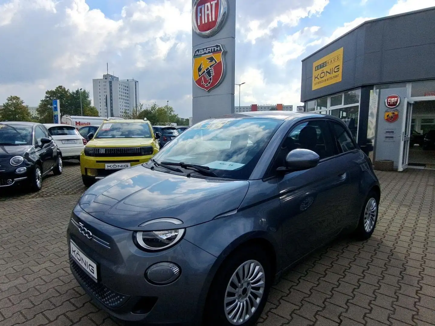 Fiat 500e 3+1 42 kWh Grau - 1