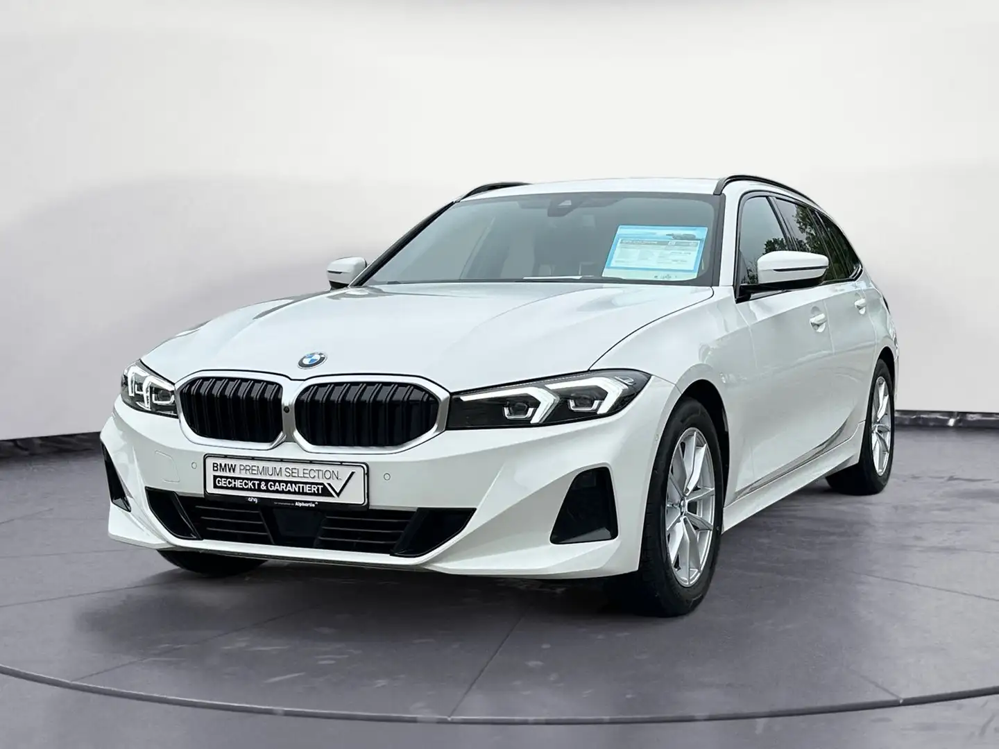 BMW 318 d Touring Auto Navi 360° Kamera Sportsitze AH Weiß - 2