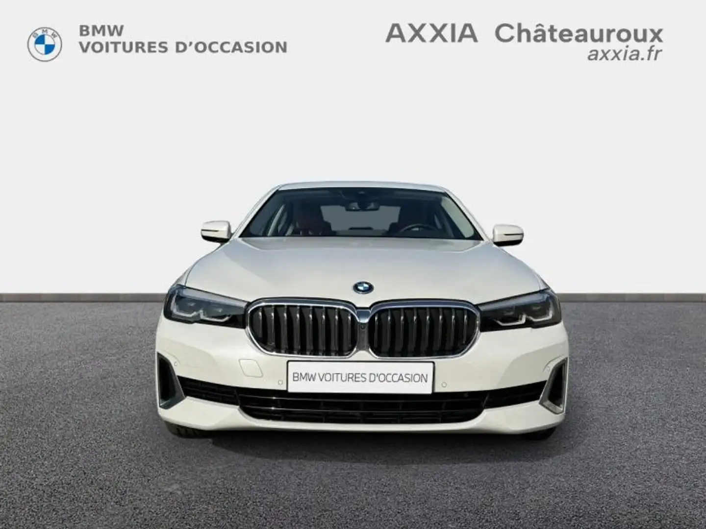 BMW 530 530eA 292ch Luxury Steptronic Blanc - 2