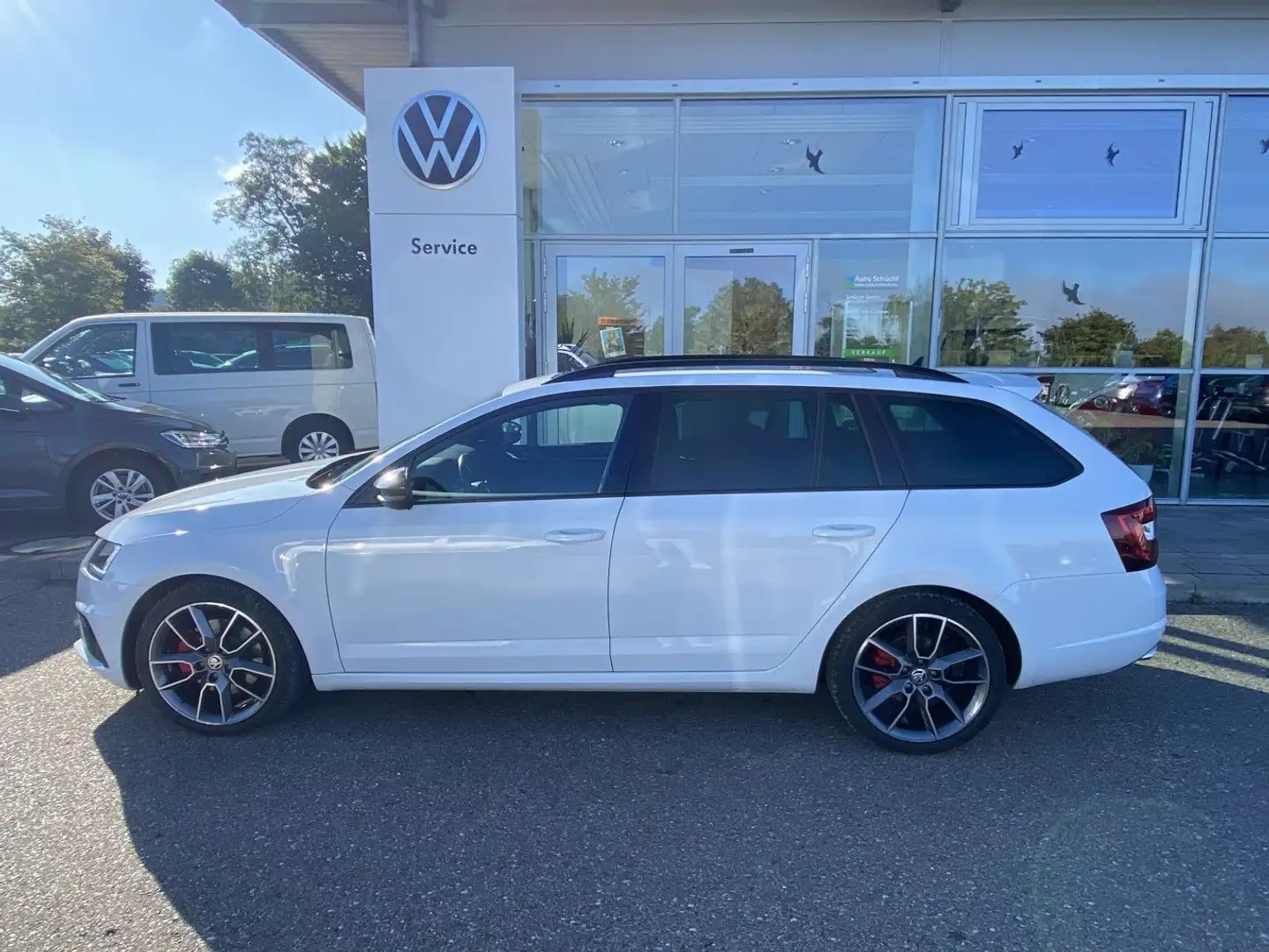 Skoda Octavia Combi RS 2.0 TDI DSG 4x4 PANORAMA+STANDH Weiß - 2