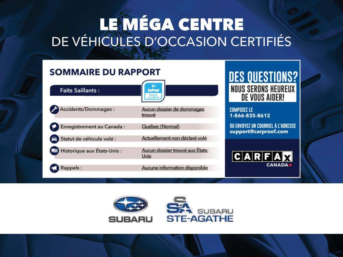 2021 Subaru Crosstrek Commodité CVT (JAMAIS ACCIDENTÉ+TRÈS BIEN ENTRETEN — снимка 1