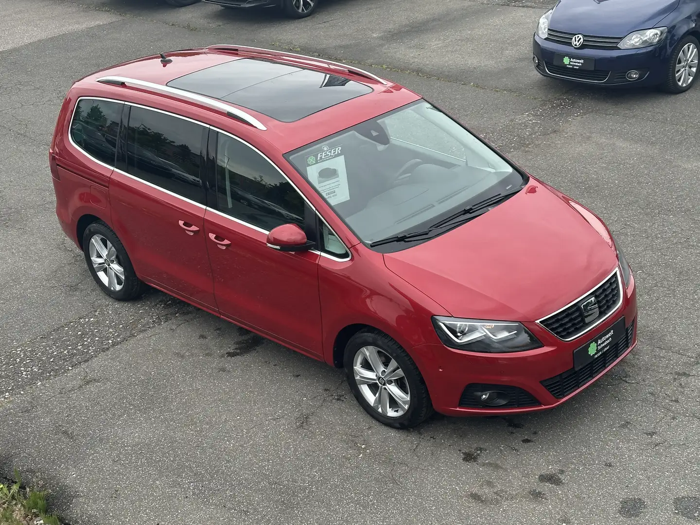 SEAT Alhambra XCELLENCE 1.4 TSI LED KAMERA PANO STHZ Червоний - 1