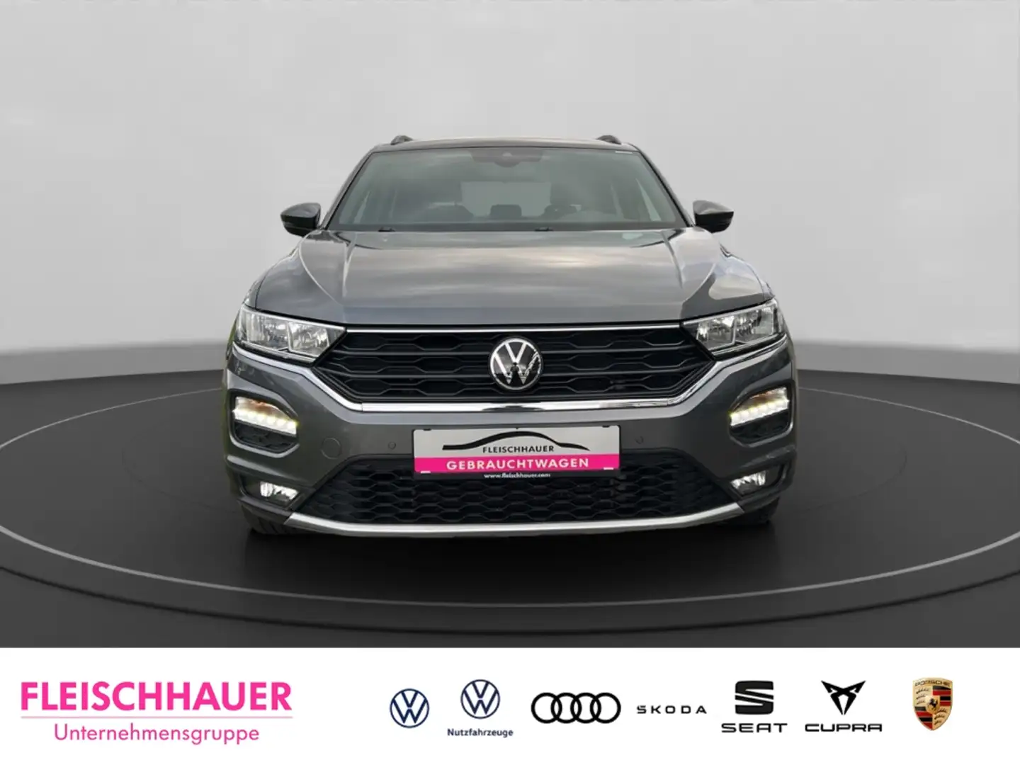Volkswagen T-Roc Sport TSI DSG+NAVI+AHK+KLIMAAUT+KAMERA Grau - 2