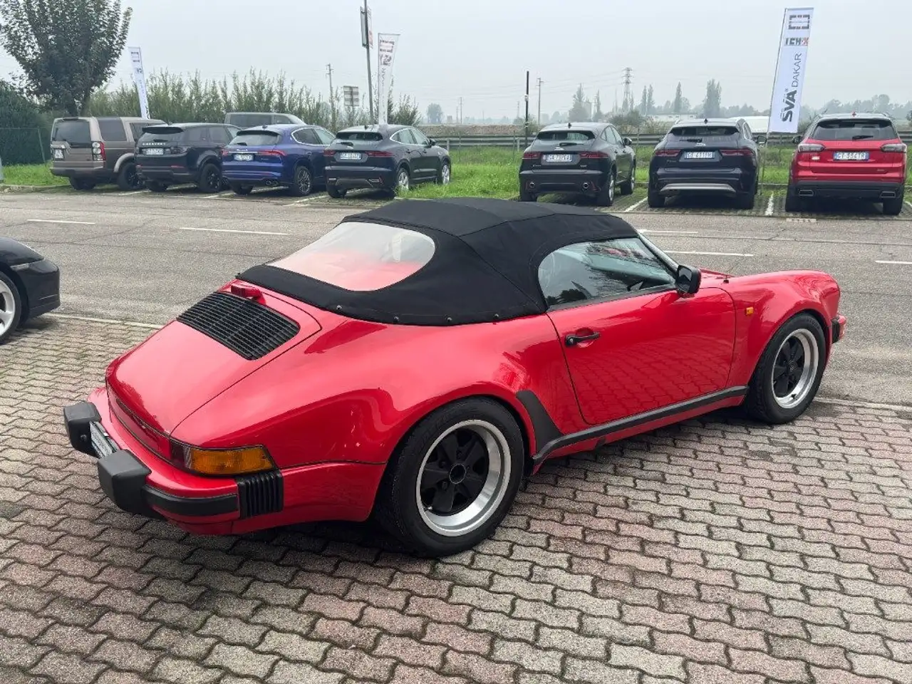 Porsche 911 3.2 Speedster Turbo Look modello America Asi Oro, foto 6