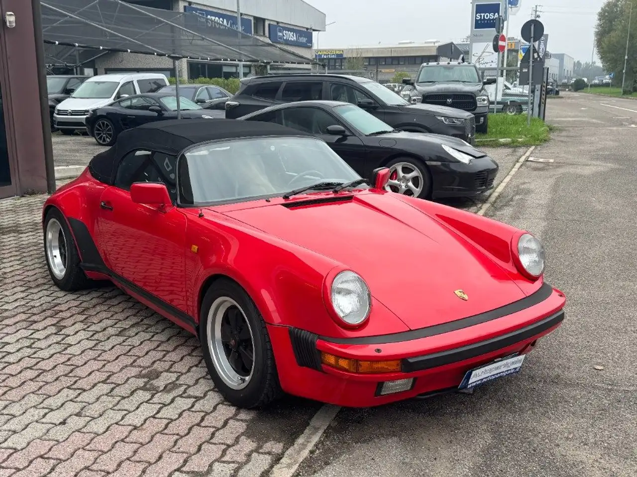 Porsche 911 3.2 Speedster Turbo Look modello America Asi Oro, foto 4