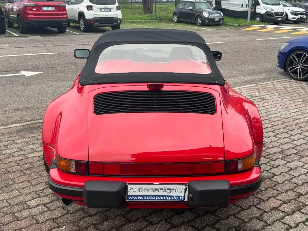 Porsche 911 3.2 Speedster Turbo Look modello America Asi Oro, foto 7