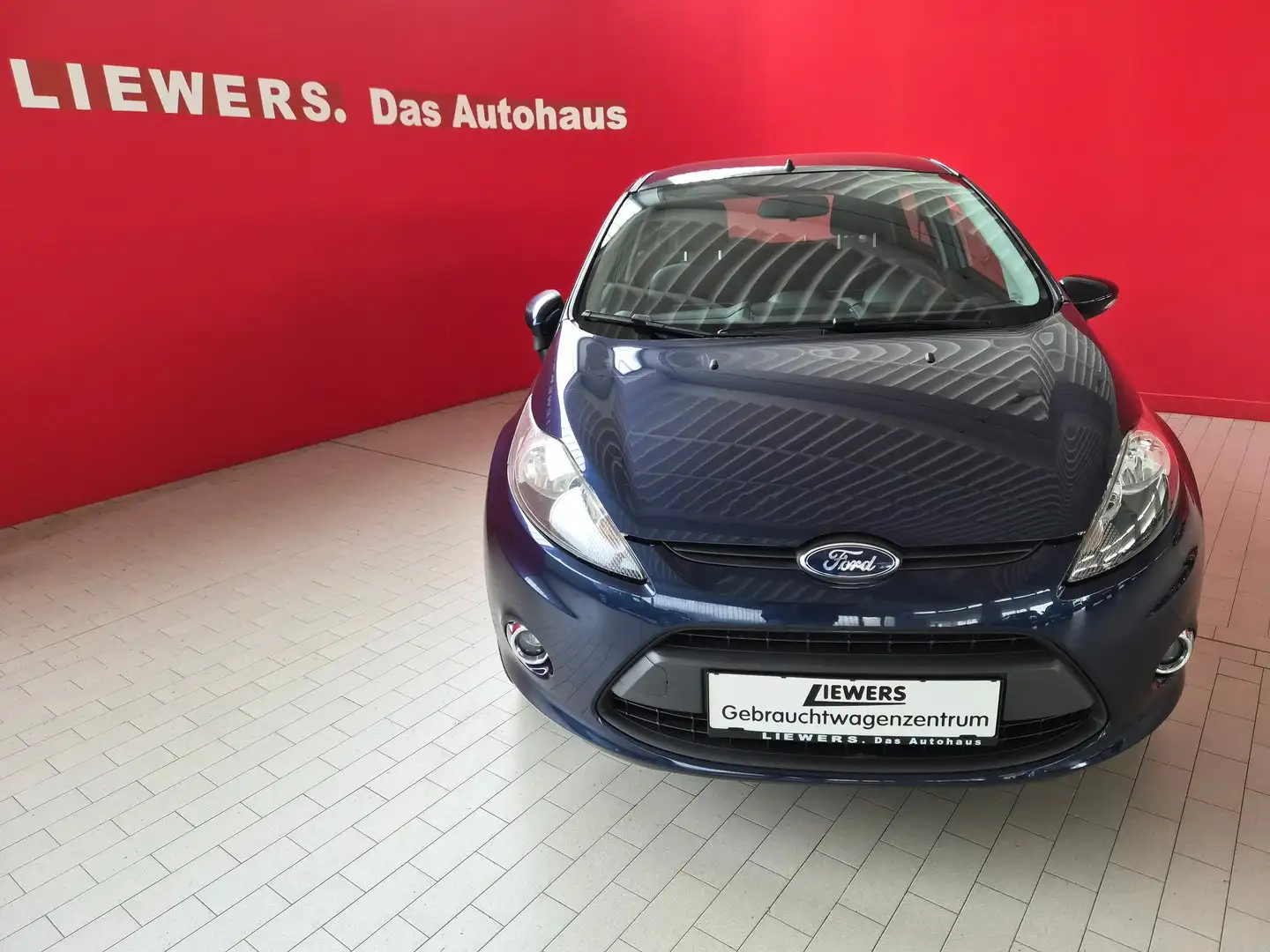 Ford Fiesta Trend 1,25 Blau - 2