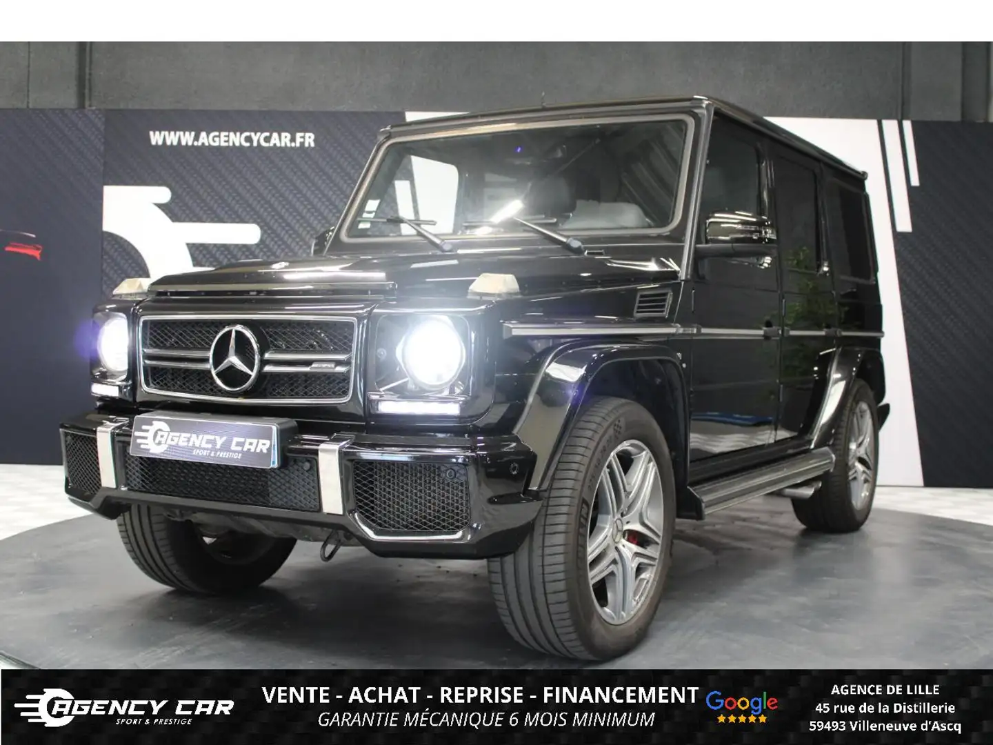Mercedes-Benz G 63 AMG G 63 AMG BVA 7G-Tronic Speedshift 2eme Main Suivi Mercedes Parfait État Fekete - 1