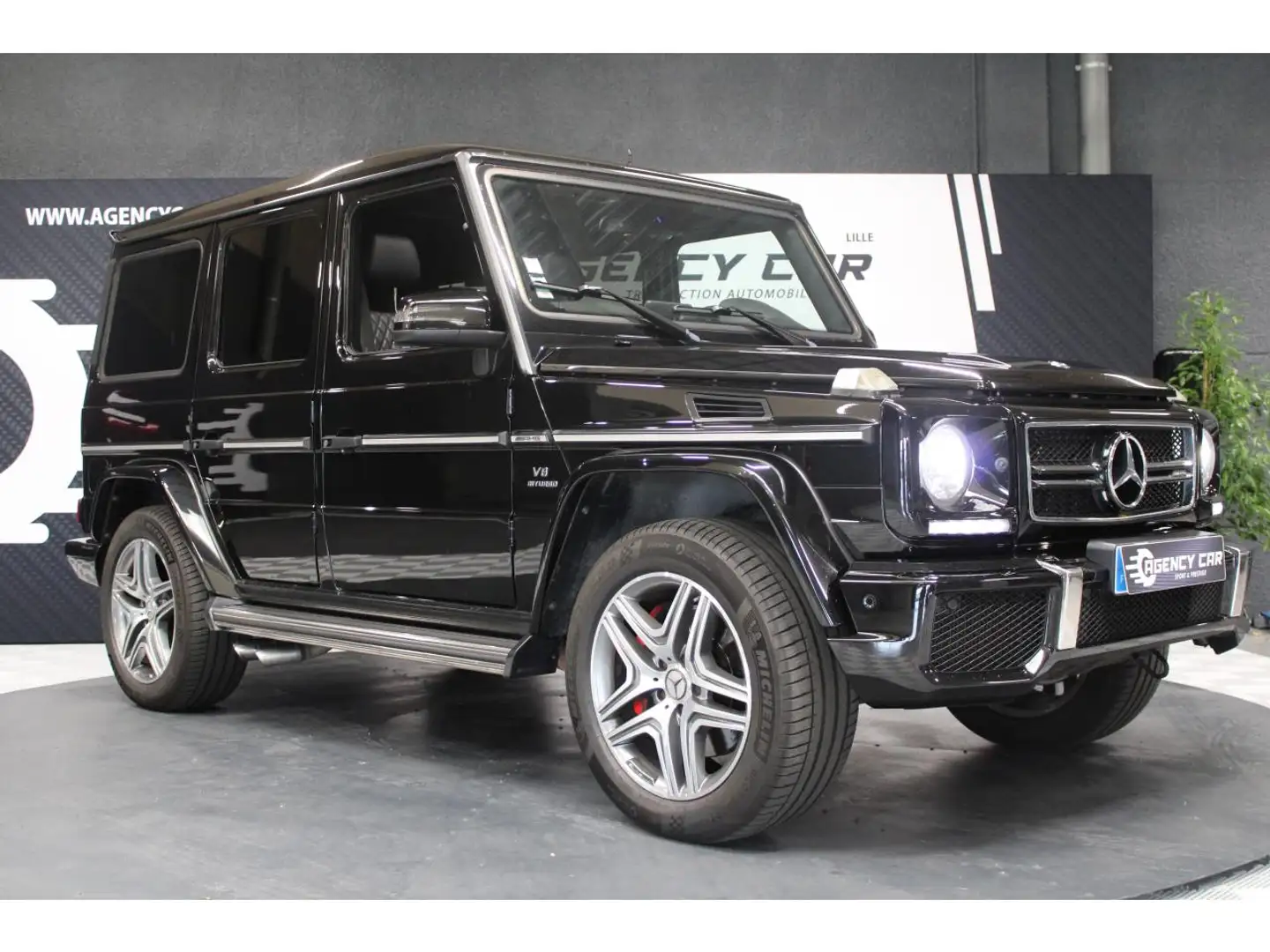 Mercedes-Benz G 63 AMG G 63 AMG BVA 7G-Tronic Speedshift 2eme Main Suivi Mercedes Parfait État Fekete - 2