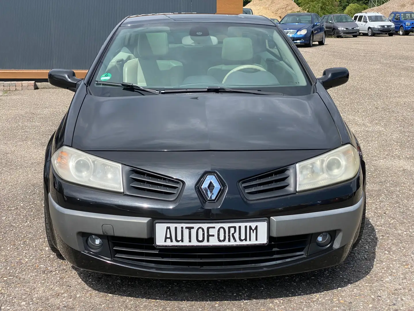 Renault Megane Authentique 2.0 PANORAMADACH* LEDER* DVD* 18 ZOLL* Negro - 2