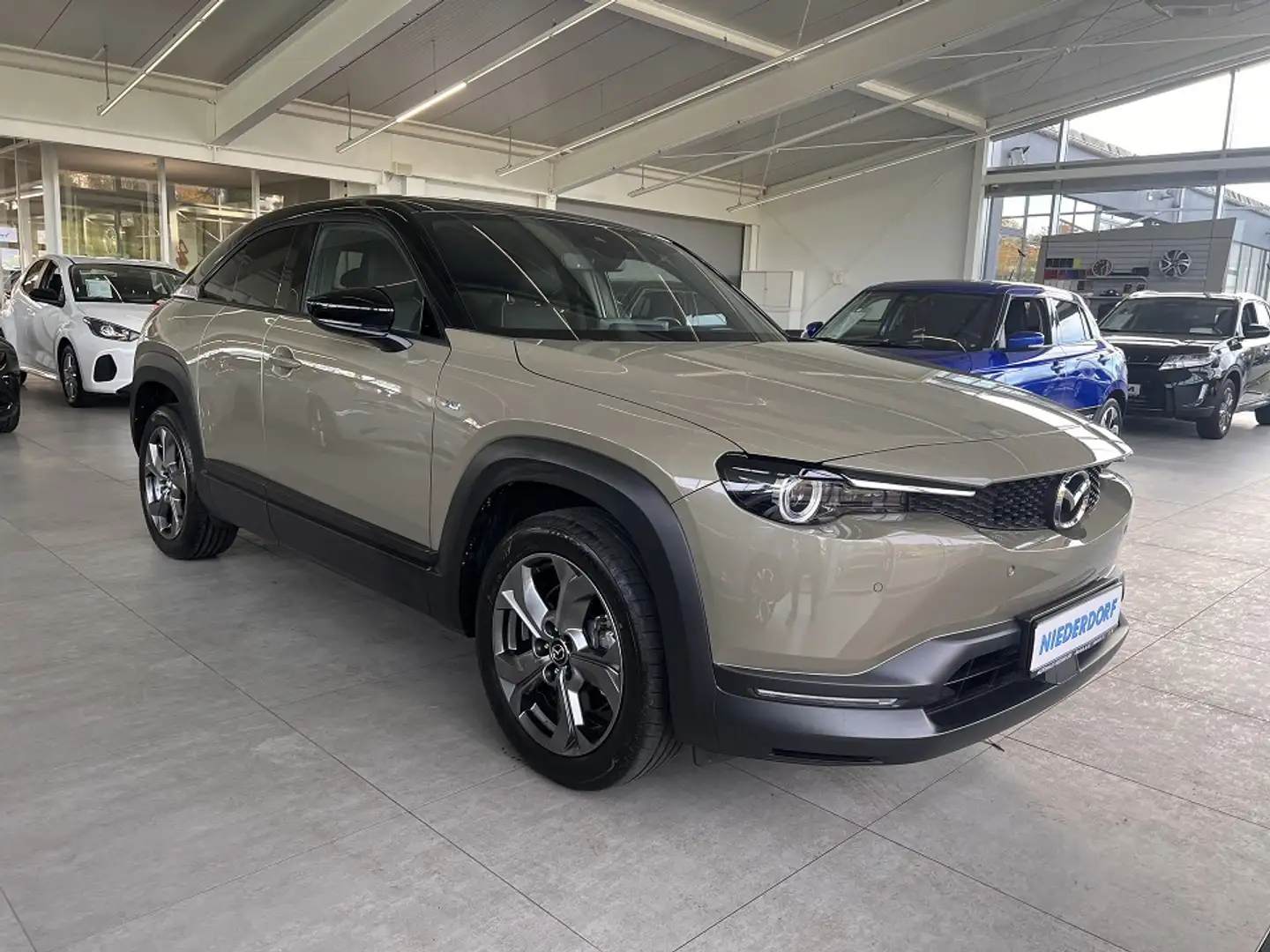 Mazda MX-30 EV Makoto Fahrradträger-Adapter 3-phasig Beige - 2