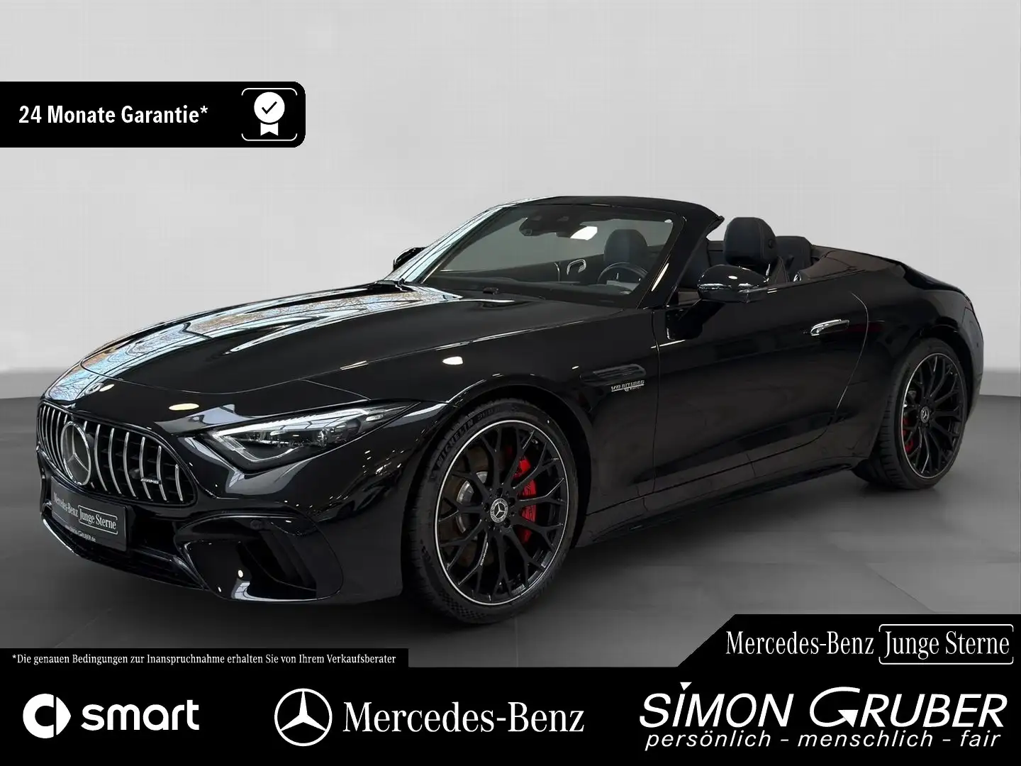 Mercedes-Benz SL 55 AMG SL 55 4M+ AMG Burm Sitzklima Massage Nappa Noir - 1