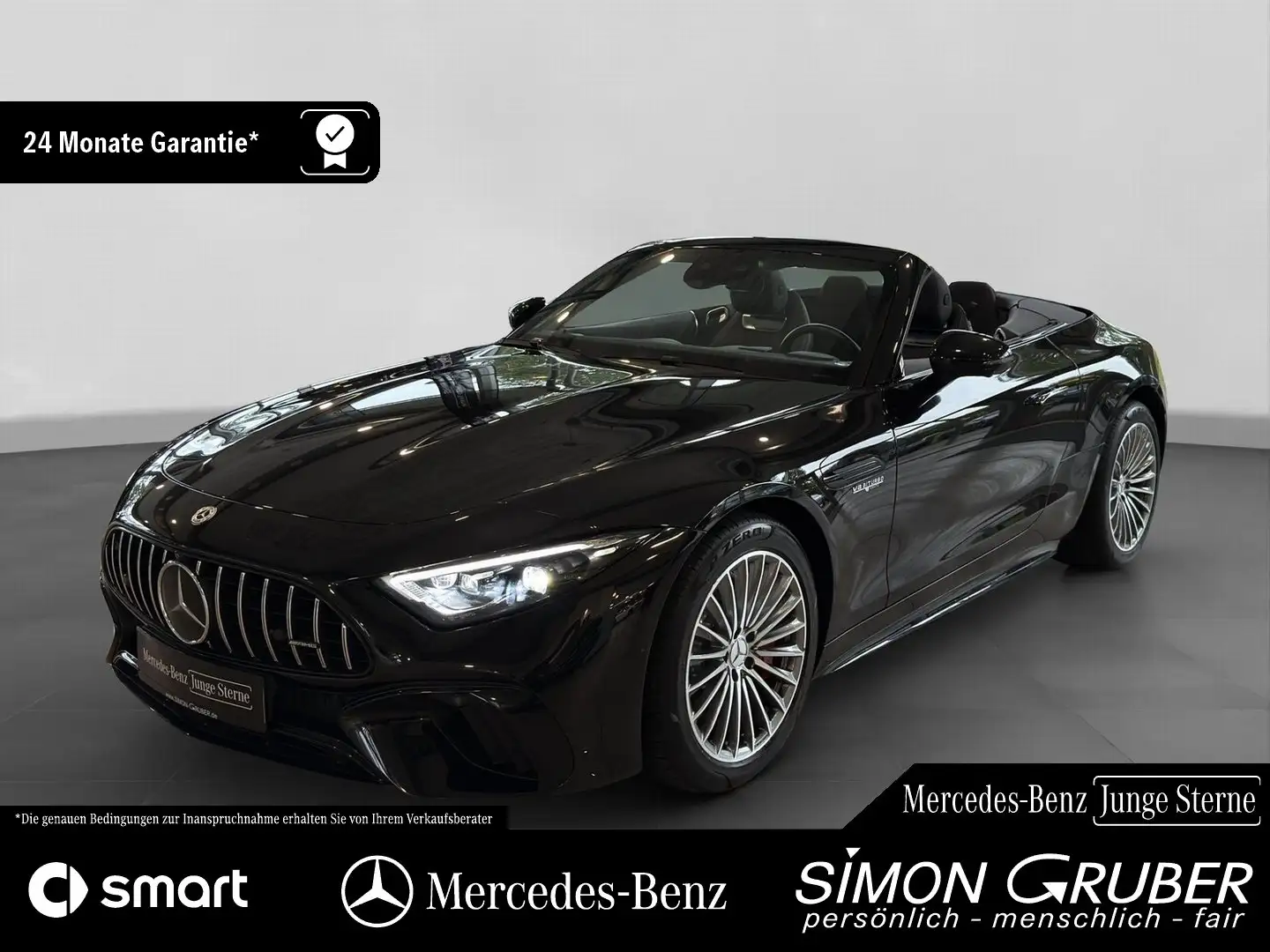 Mercedes-Benz SL 55 AMG SL 55 4M+ AMG Burm Sitzklima Massage Nappa Schwarz - 1