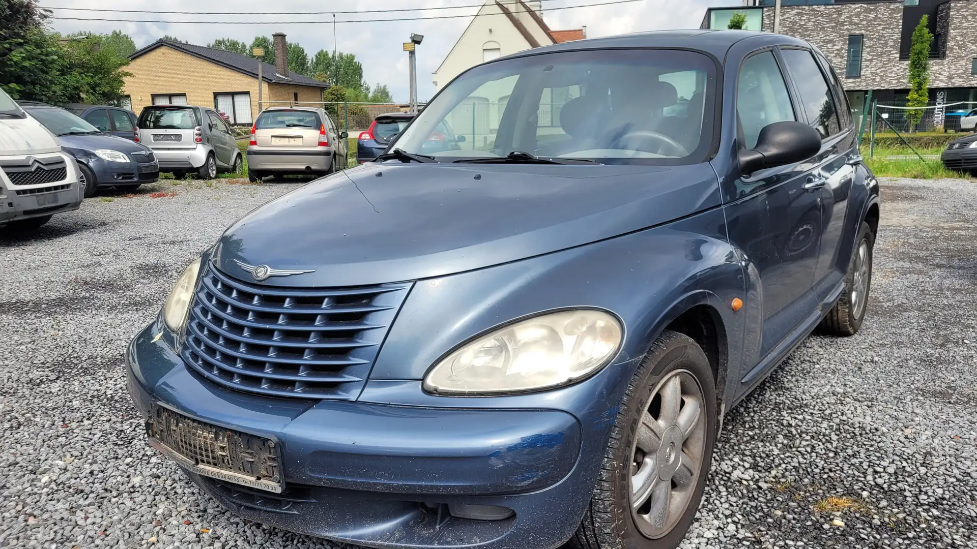 Chrysler PT Cruiser 2.2CRD AIRCO LEDER TREKHAAK 2002 Gris - 1