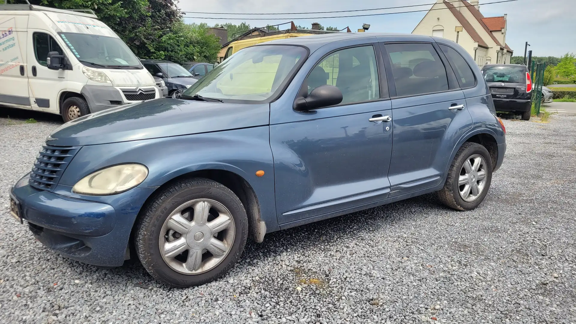 Chrysler PT Cruiser 2.2CRD AIRCO LEDER TREKHAAK 2002 Gris - 2