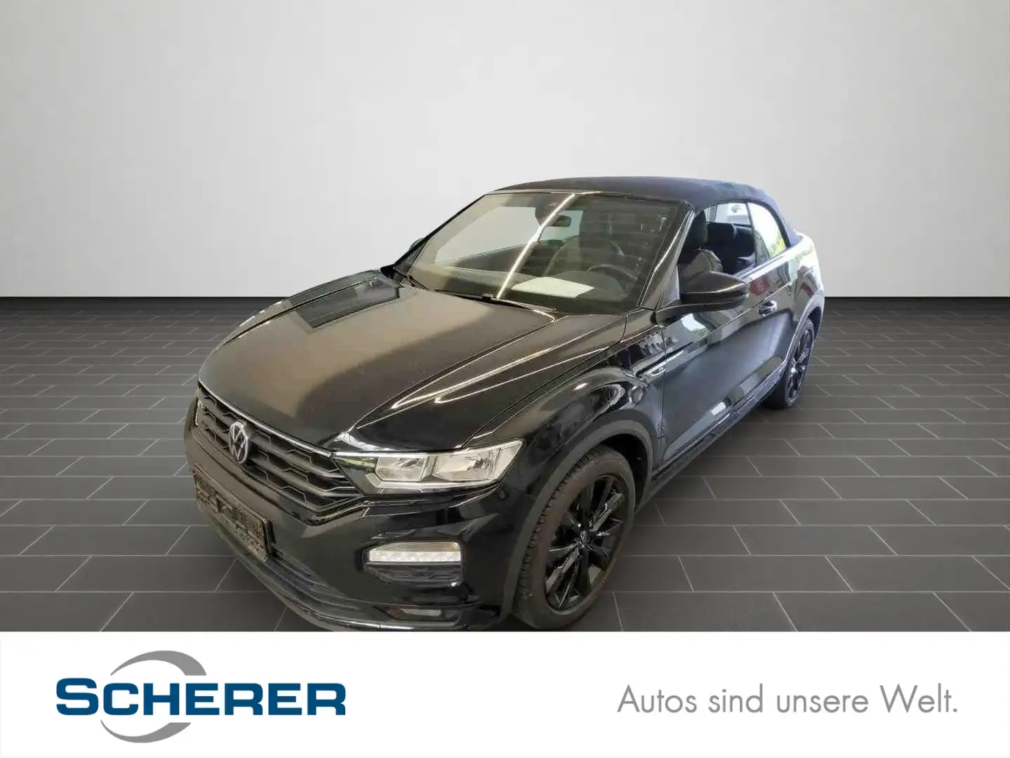 Volkswagen T-Roc 1,5 TSI R-Line PDC/Sitzheizung v Schwarz - 1