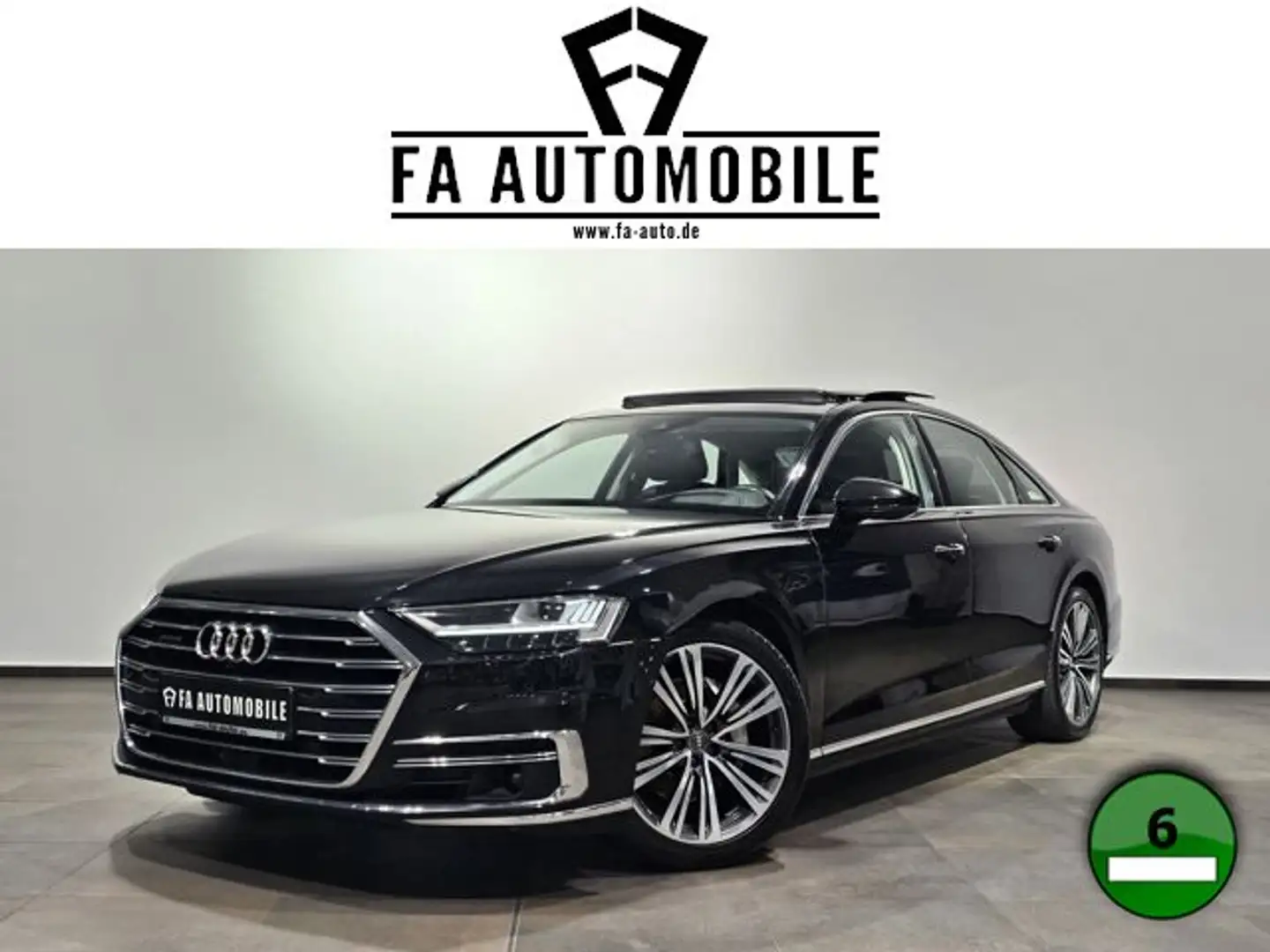 Audi A8 50 TDI 3x Tv Pano B&O Hud Softc.4xMassage VOL Schwarz - 1