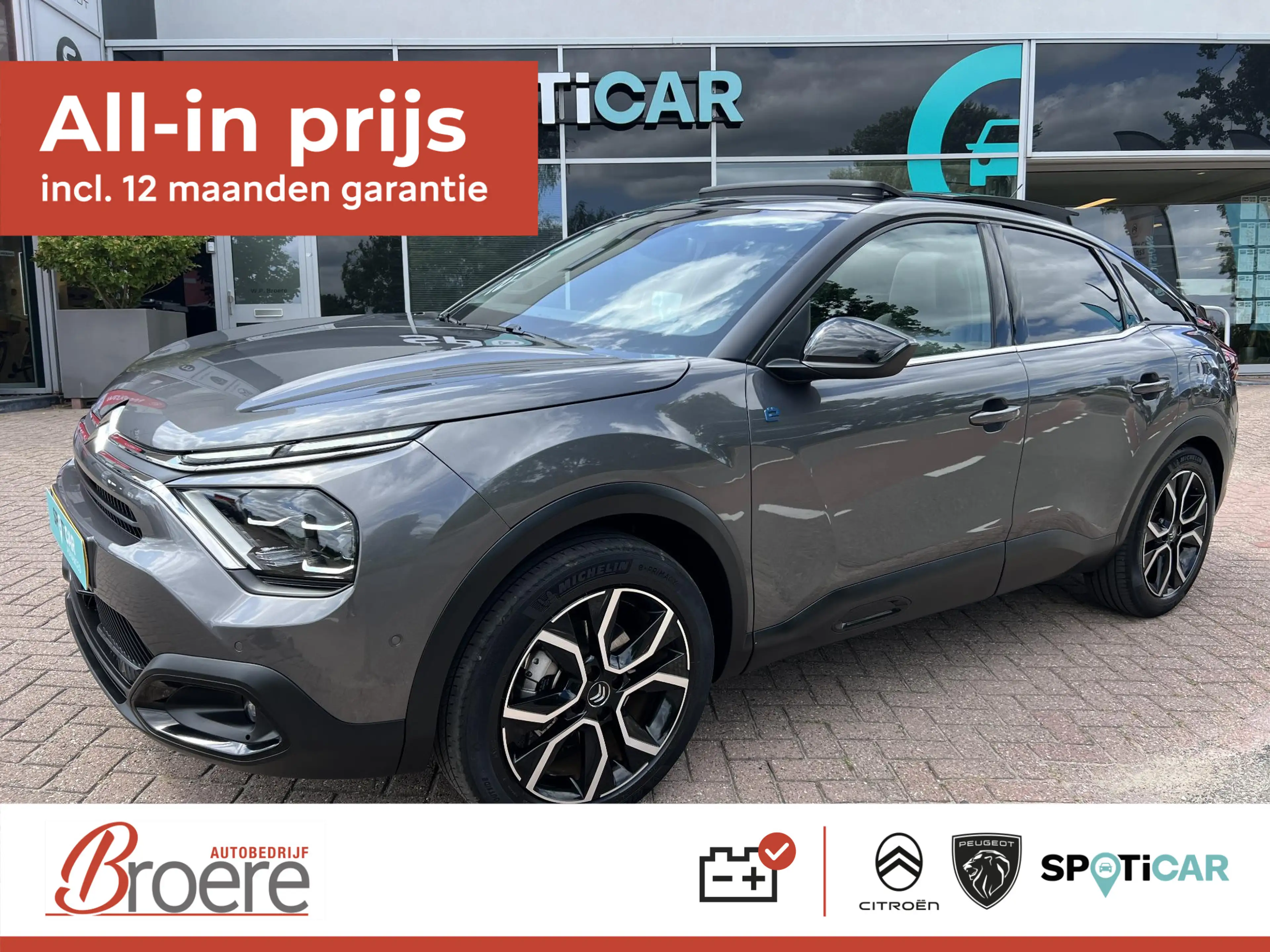 Citroen E-C4 Electric Shine 50 kWh 136 pk Automaat Panoramadak