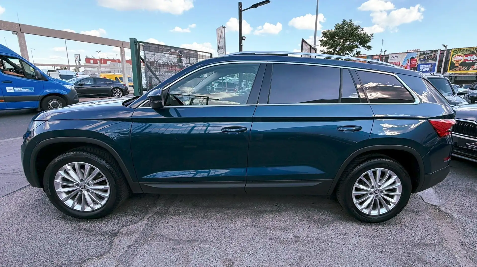 Skoda Kodiaq 1,4 TSI Style DSG Allrad Autom. 150PS Gepflegt Blau - 2
