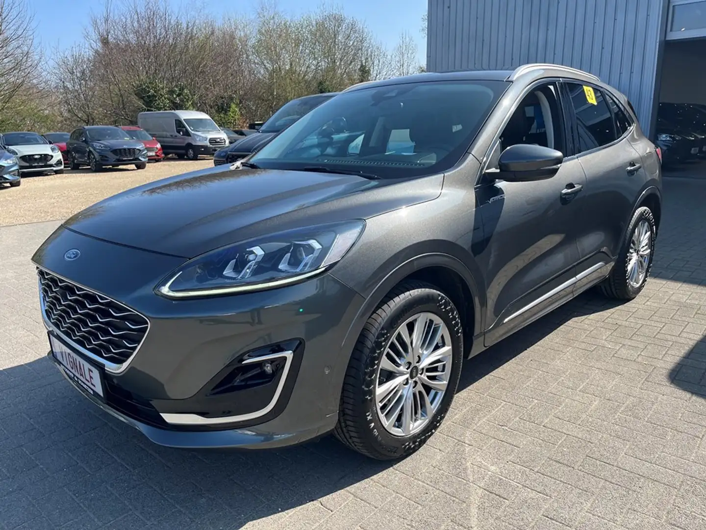 Ford Kuga Vignale 2.5i FHEV 190PK  Magnetic / Winter Pack / Grijs - 1
