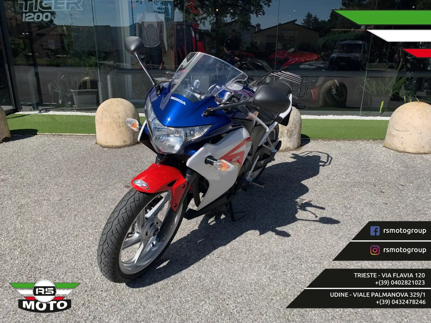 Honda CBR 250 Blanc - 1