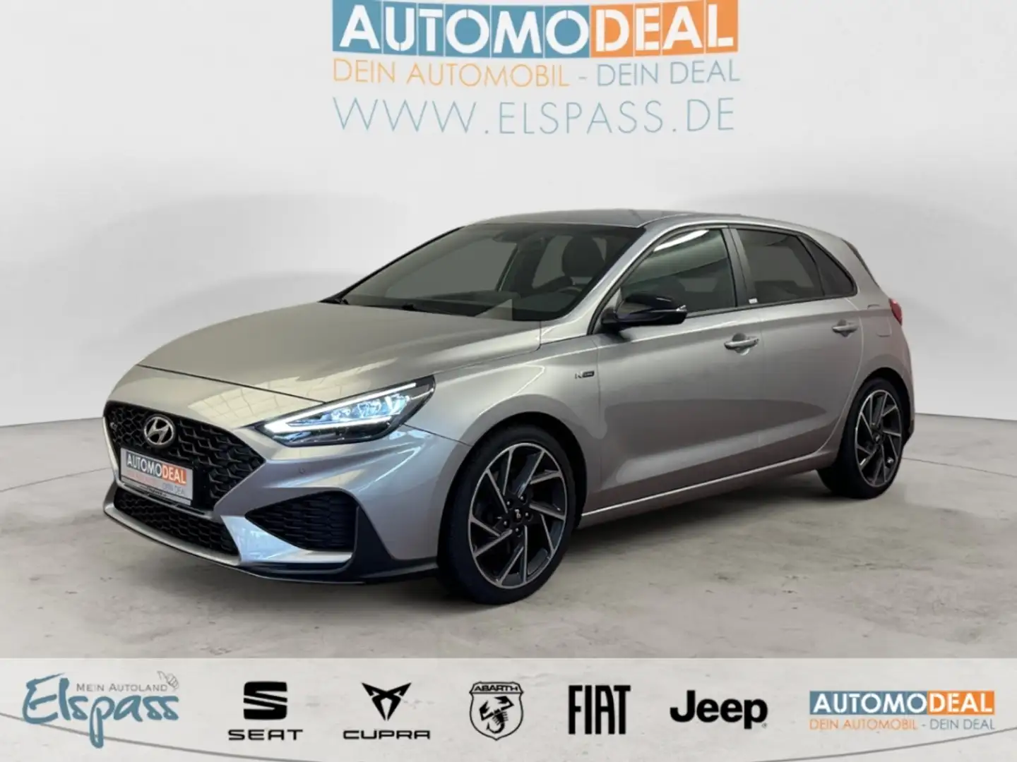 Hyundai i30 N Line Mild-Hybrid AUTOMATIK NAV LED KAMERA SITZ.H Silber - 1