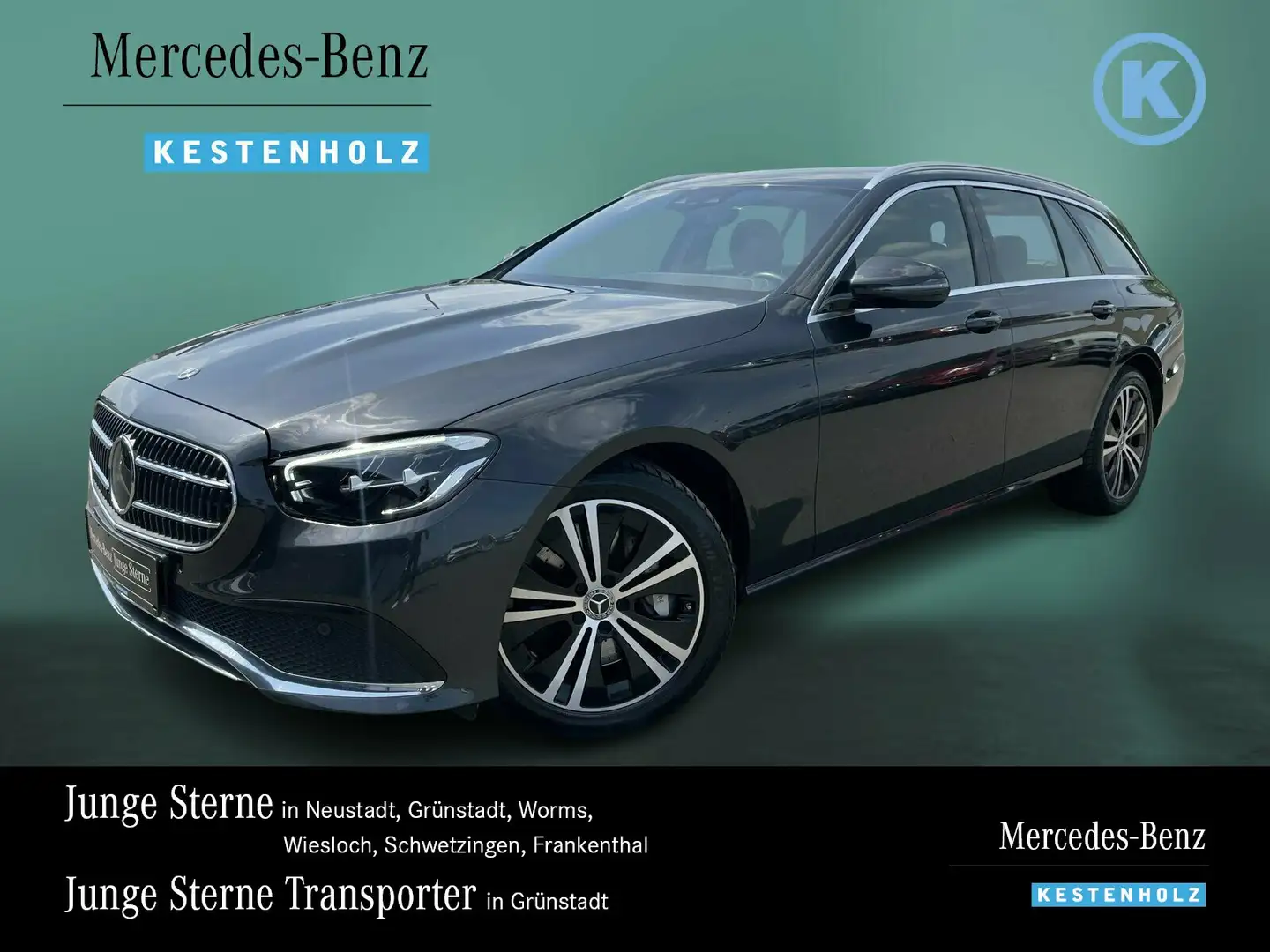 Mercedes-Benz E 400 E 400 d 4M T AVANTGARDE+DISTRO+ABC+AHK+KAMERA Navi Gris - 1