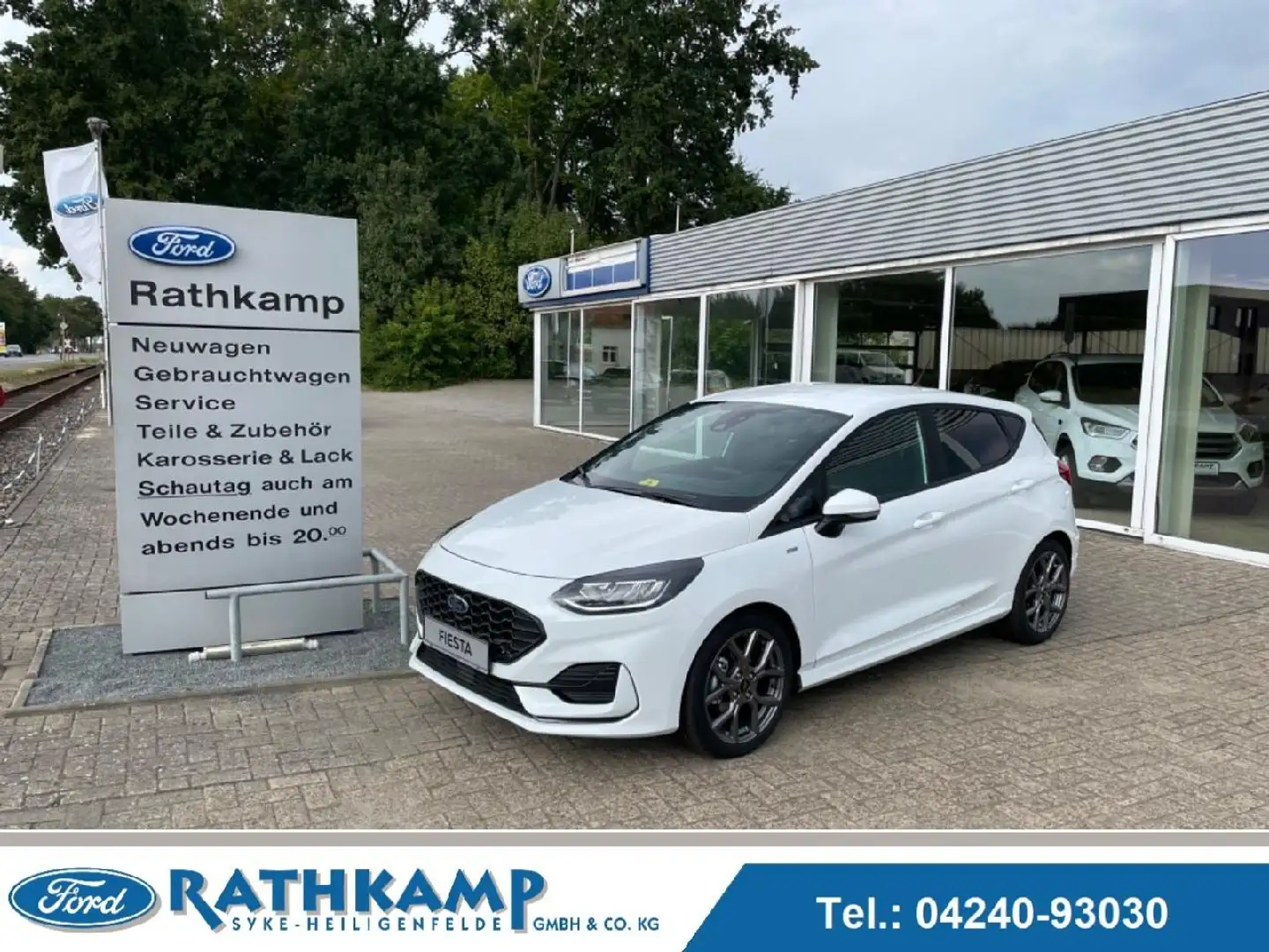 Ford Fiesta 5TG ST-Line 1.0 EcoBoost MHEV | NEU Bianco - 1