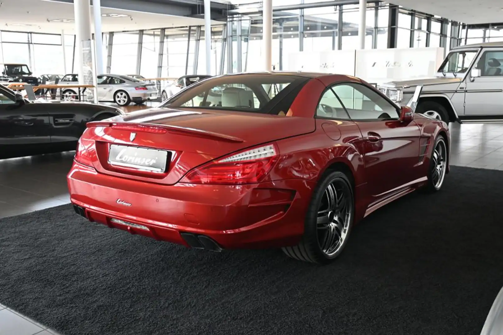 Mercedes-Benz SL 400 Lorinser PTS/COMAND/PANORAMA/SITZHEIZUNG Rosso - 2