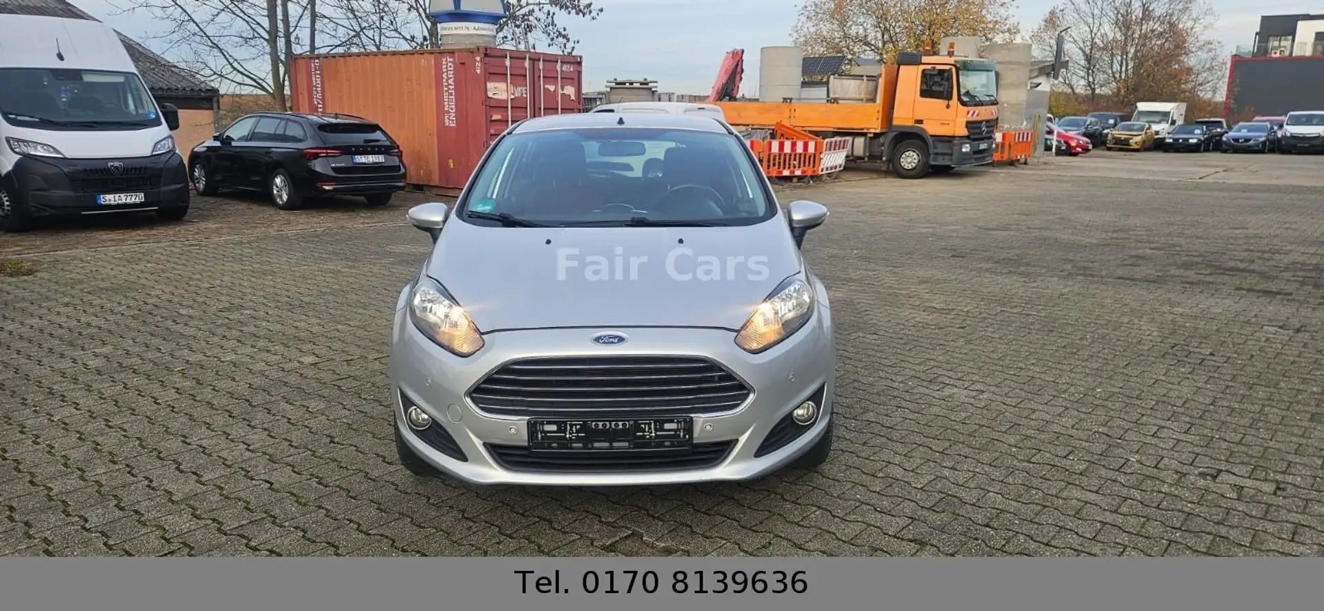 Ford Fiesta Ambiente Silber - 1