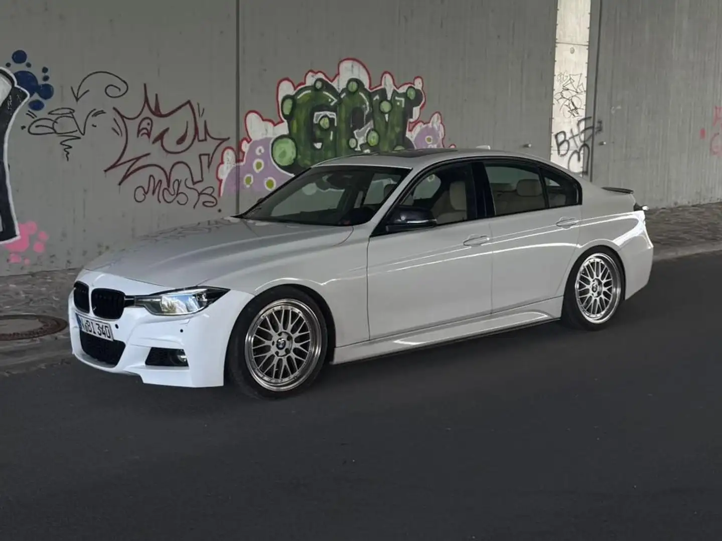 BMW 340 340i xDrive Aut. Luxury Line Weiß - 1