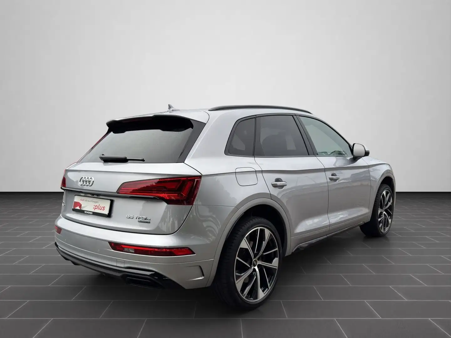 Audi Q5 S line 55 TFSIe MATRIX ACC RFK B&O Silber - 2