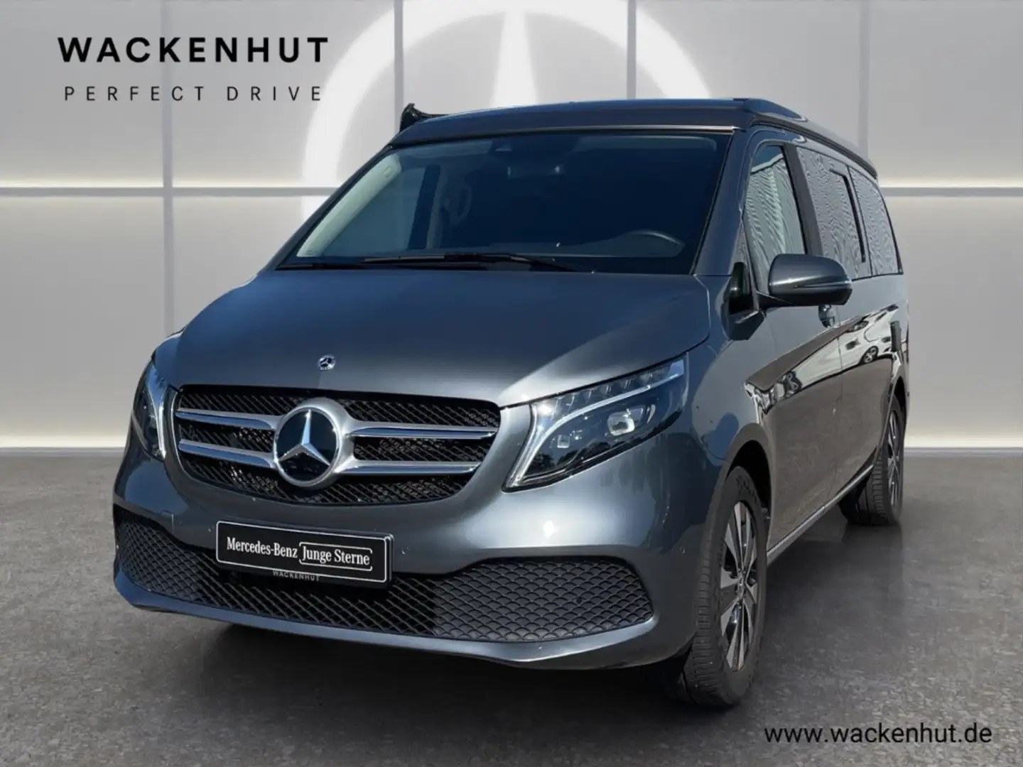Mercedes-Benz V 300 d Marco Polo EDITION AHK AIR KÜCHE MARKISE Gris - 2