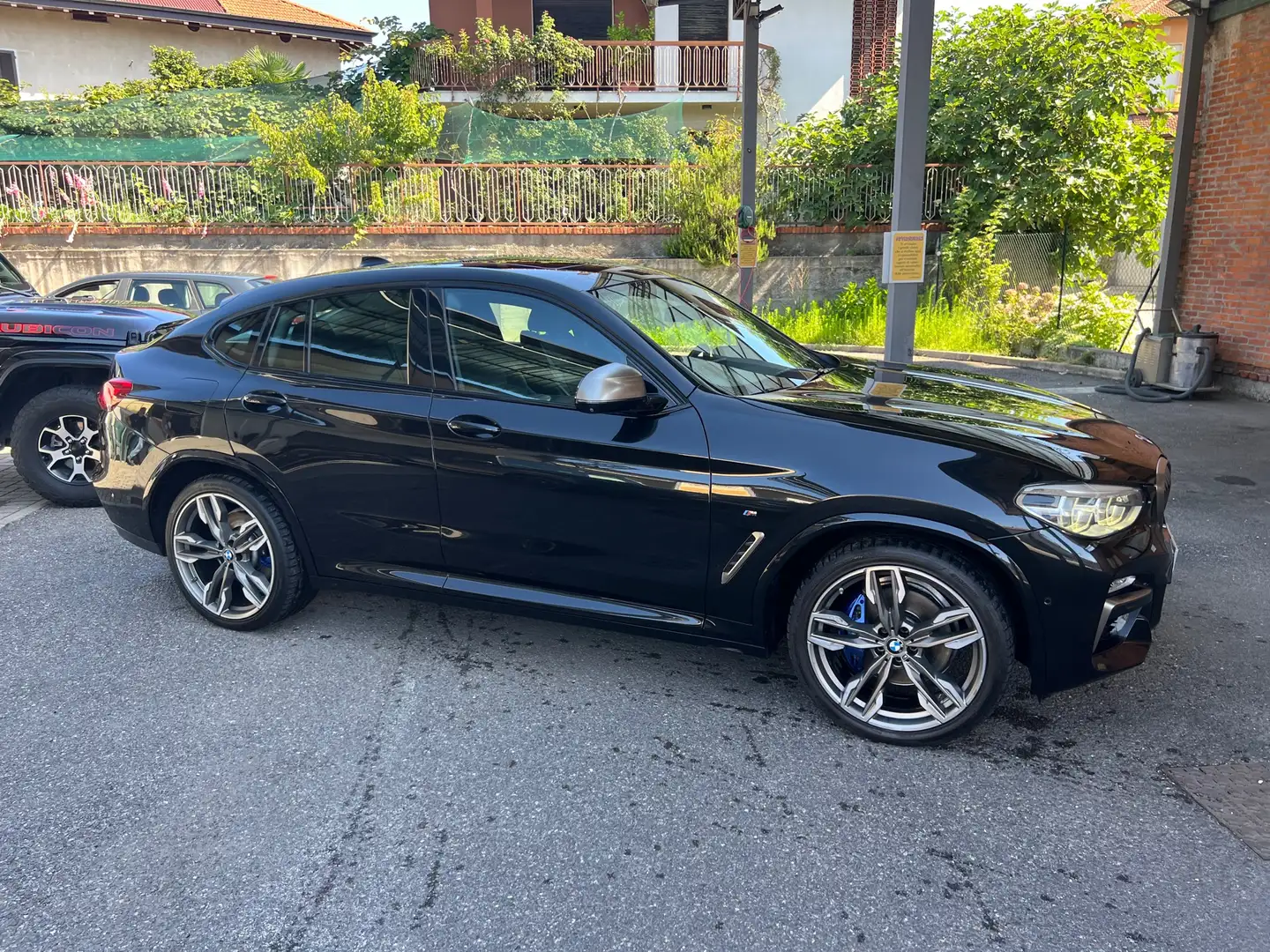 BMW X4 M xdrive M40d auto Nero - 2