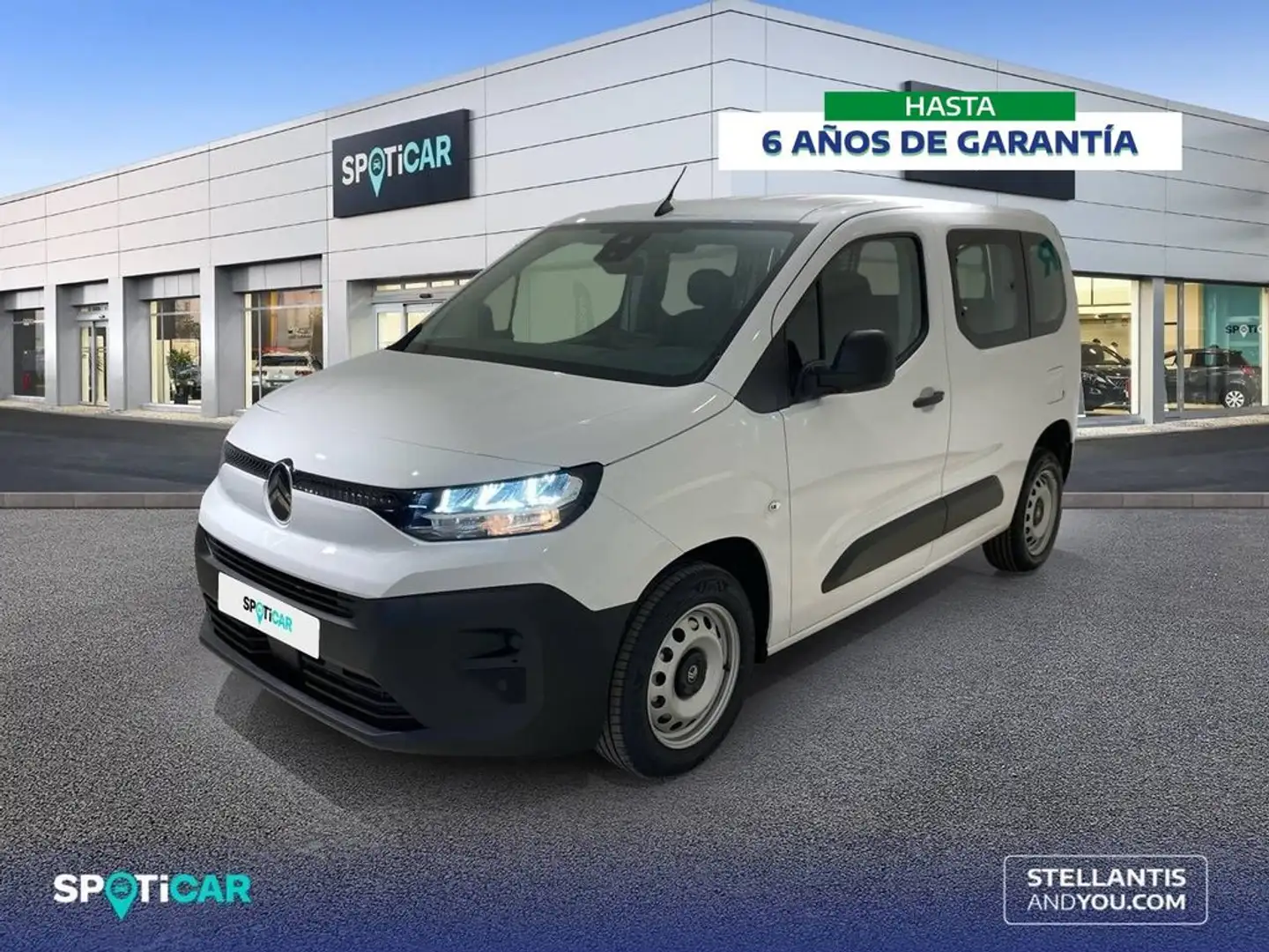 Citroen Berlingo Talla M BlueHDi 100 S&S You Blanco - 1