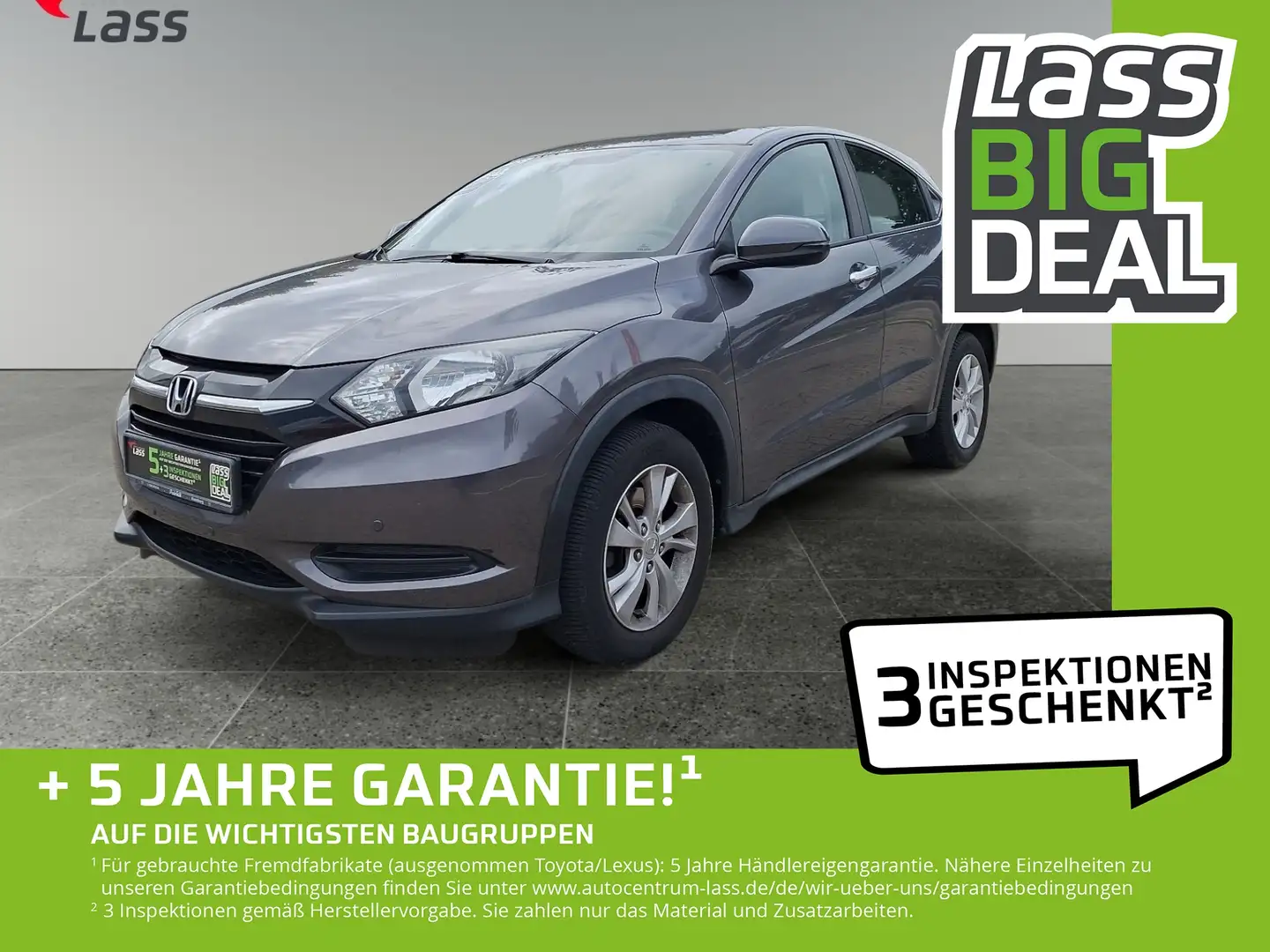 Honda HR-V 1.5 i-VTEC Comfort Klima LM Grau - 1