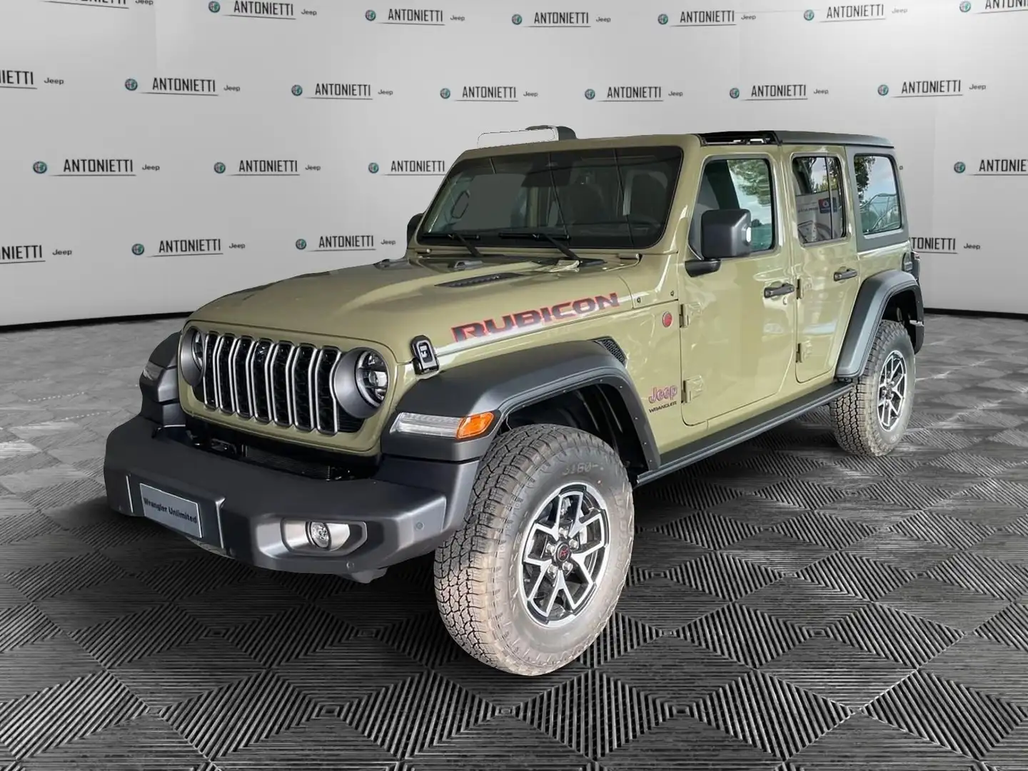 Jeep Wrangler Wrangler Unlimited 2.0 Turbo Rubicon Grün - 1