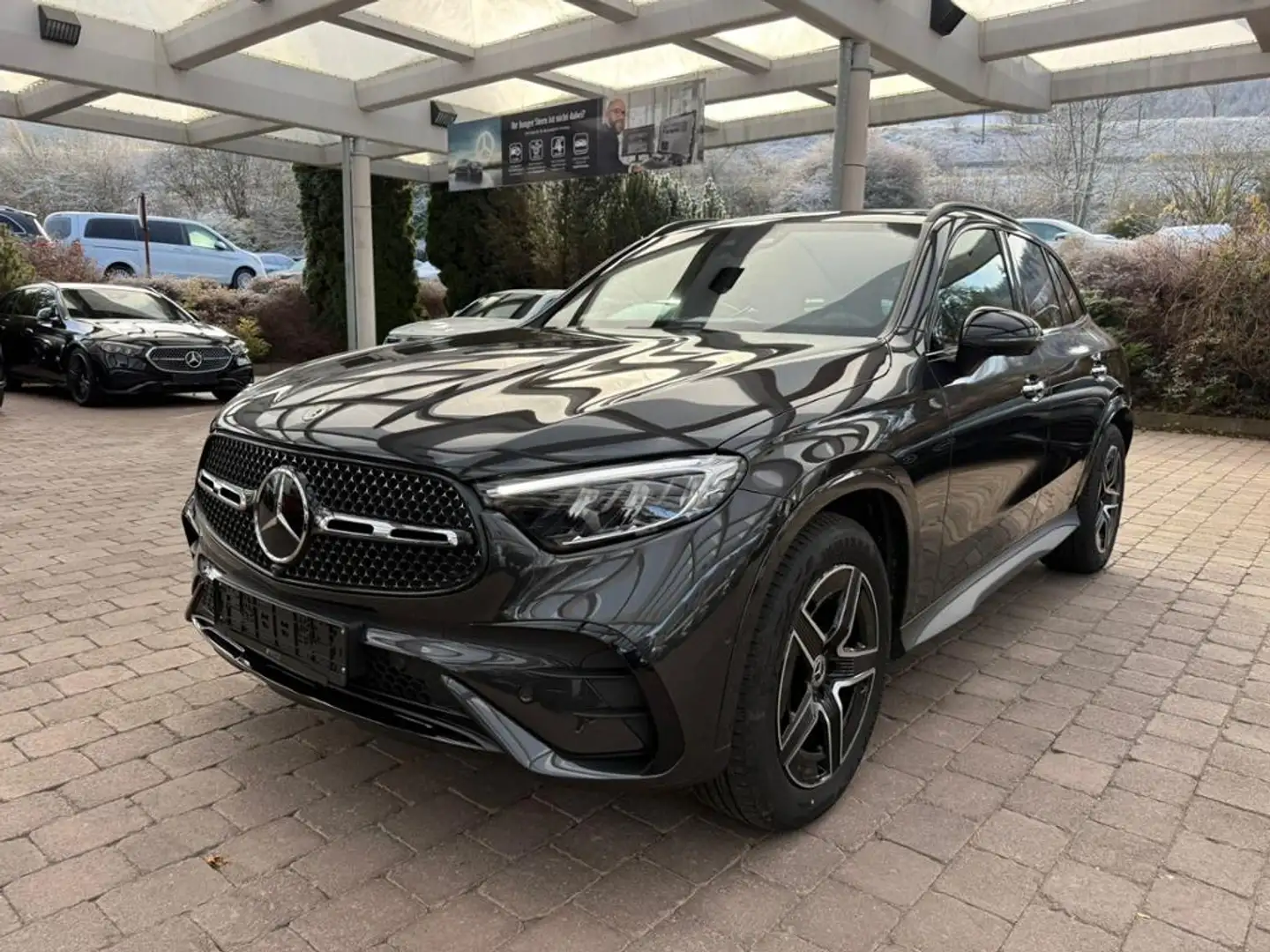 Mercedes-Benz GLC 220 d 4M 360 ACC AHK AUT DynLicht Kam. LED Gris - 1
