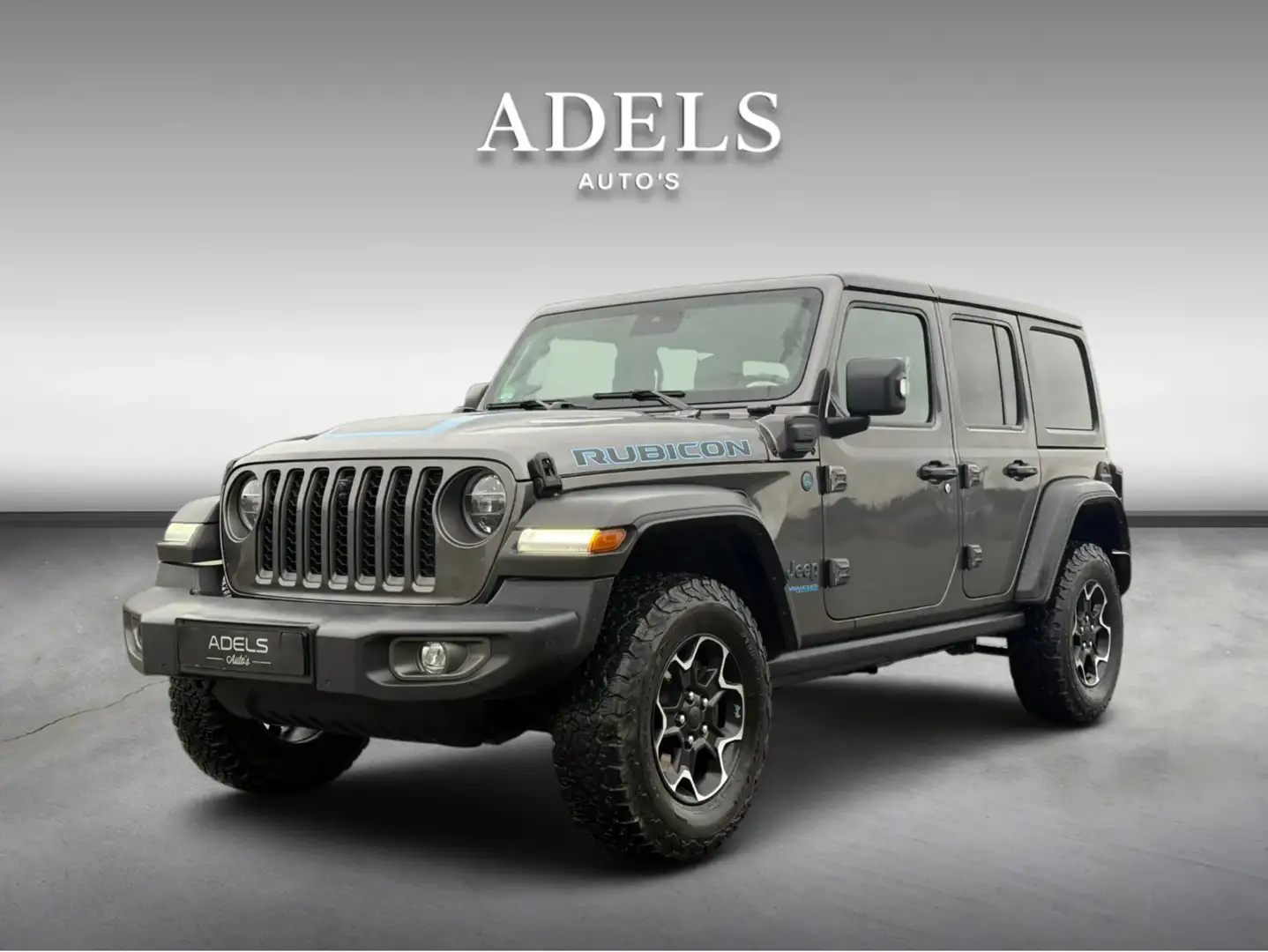 Jeep Wrangler Unlimited 4xe 380 Rubicon Dealer Onderhouden Camer Grau - 1