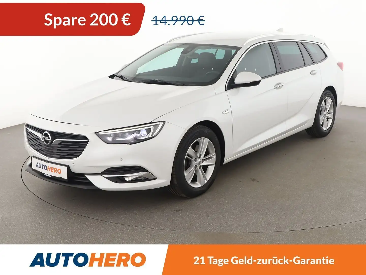 Opel Insignia 1.5 SIDI Turbo INNOVATION*NAVI*PDC*SHZ*LED*TEMPO* Weiß - 1