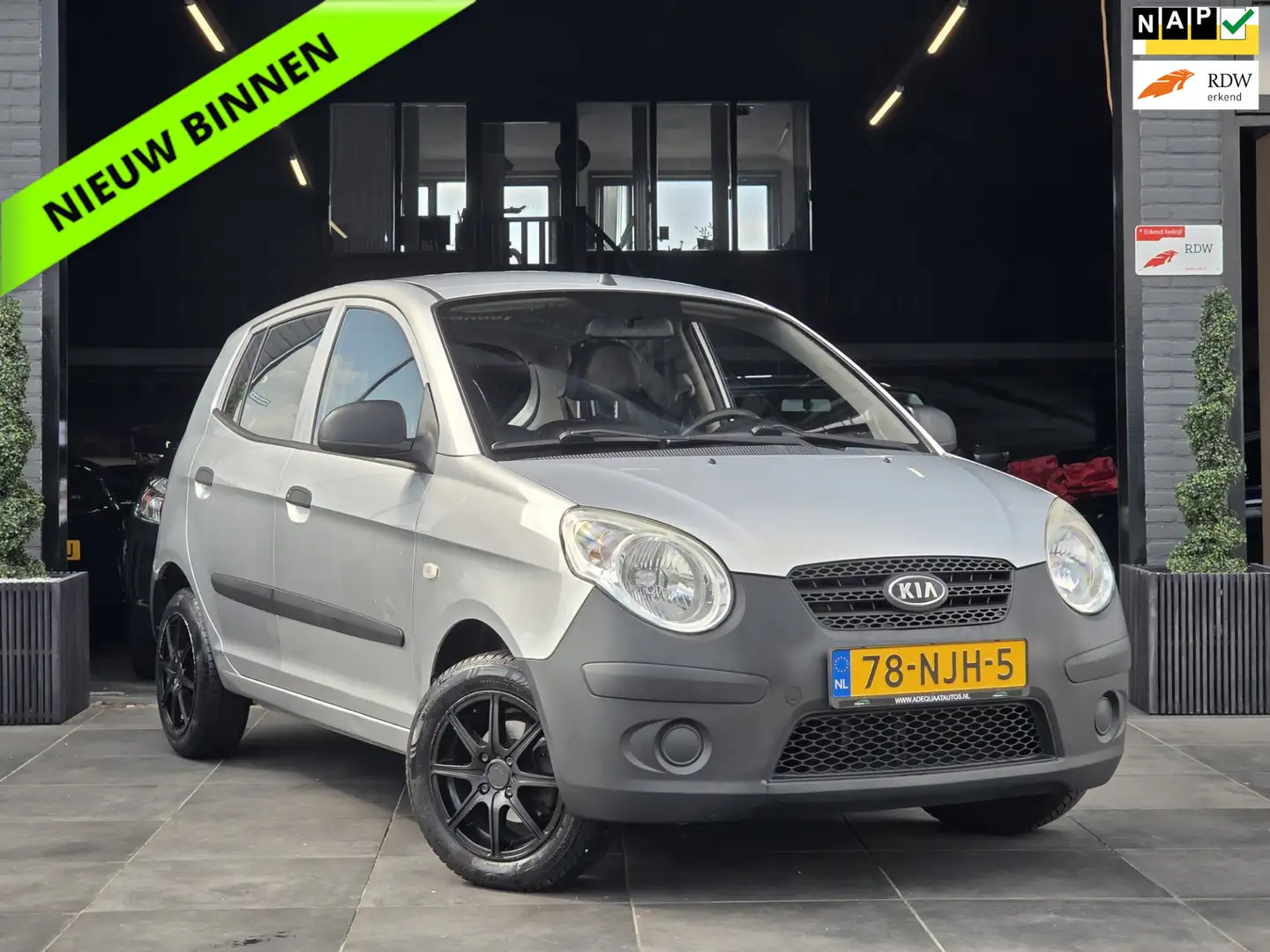 Kia Picanto 1.0 X|Airbag|Trekhaak|NAP|APK Grijs - 1