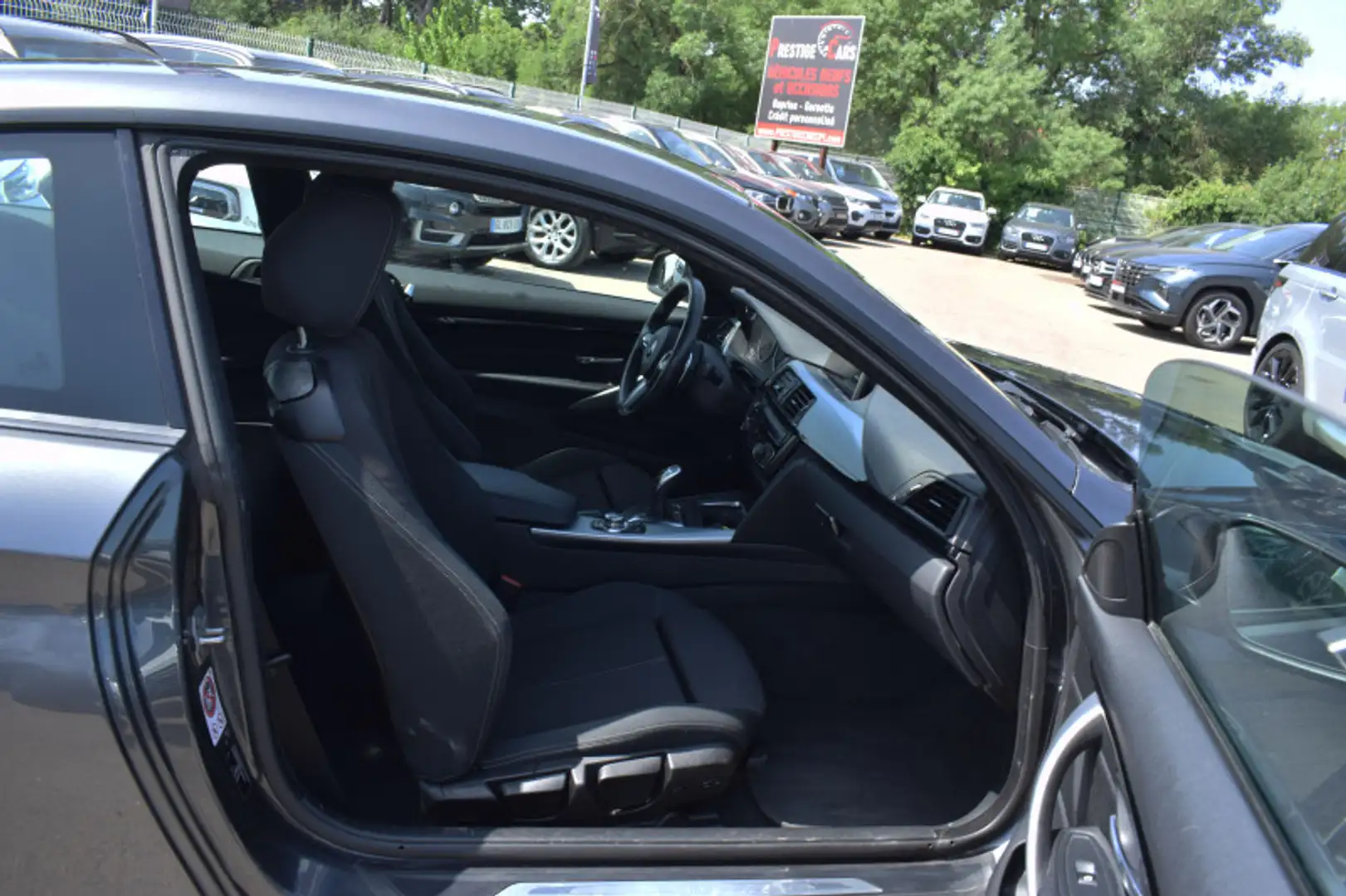 BMW 420 (F32) 420DA 184CH SPORT Gris - 2