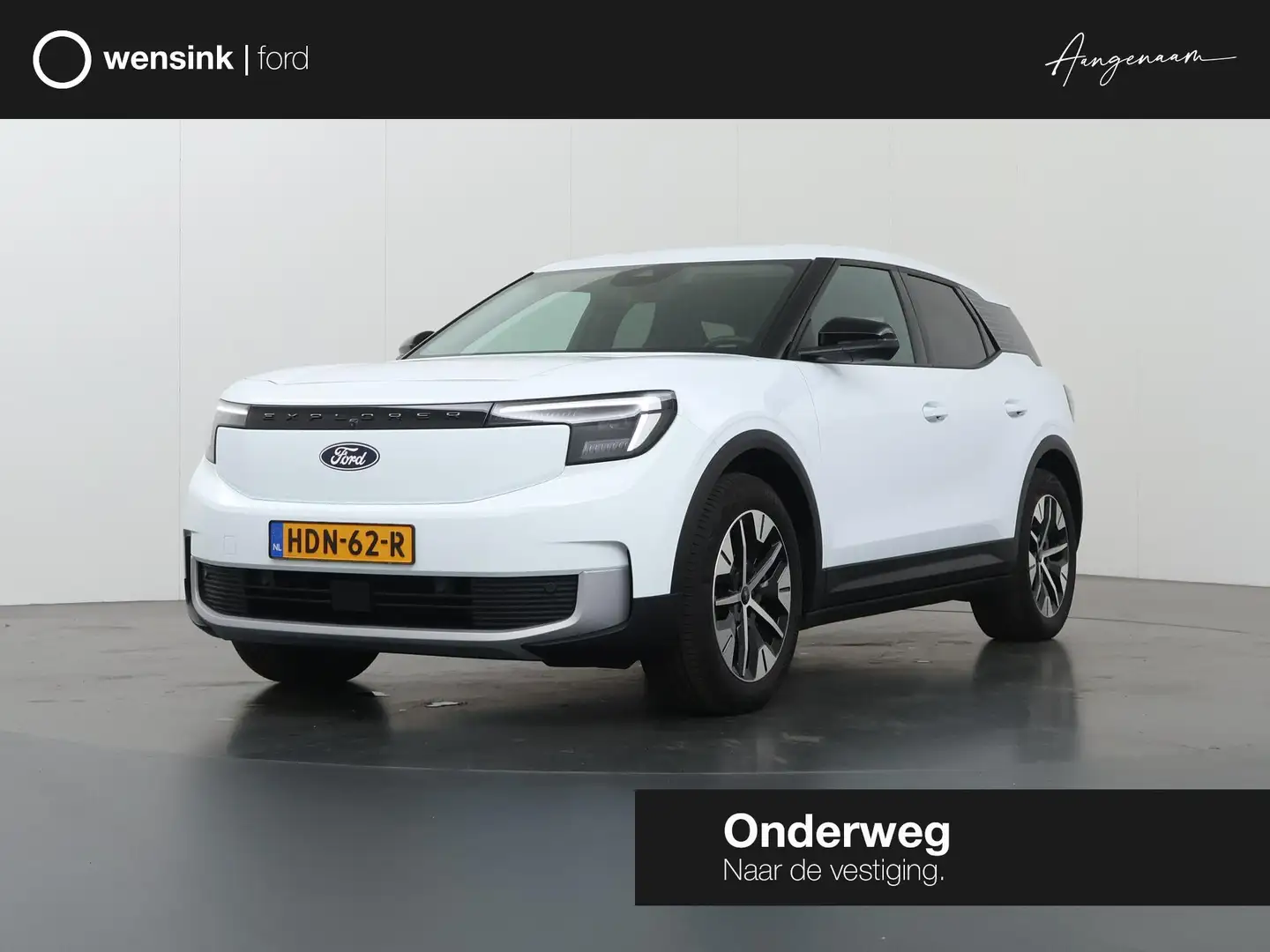 Ford Explorer Extended Range RWD 77 kWh | Winterpack | Head Up | Blanc - 1