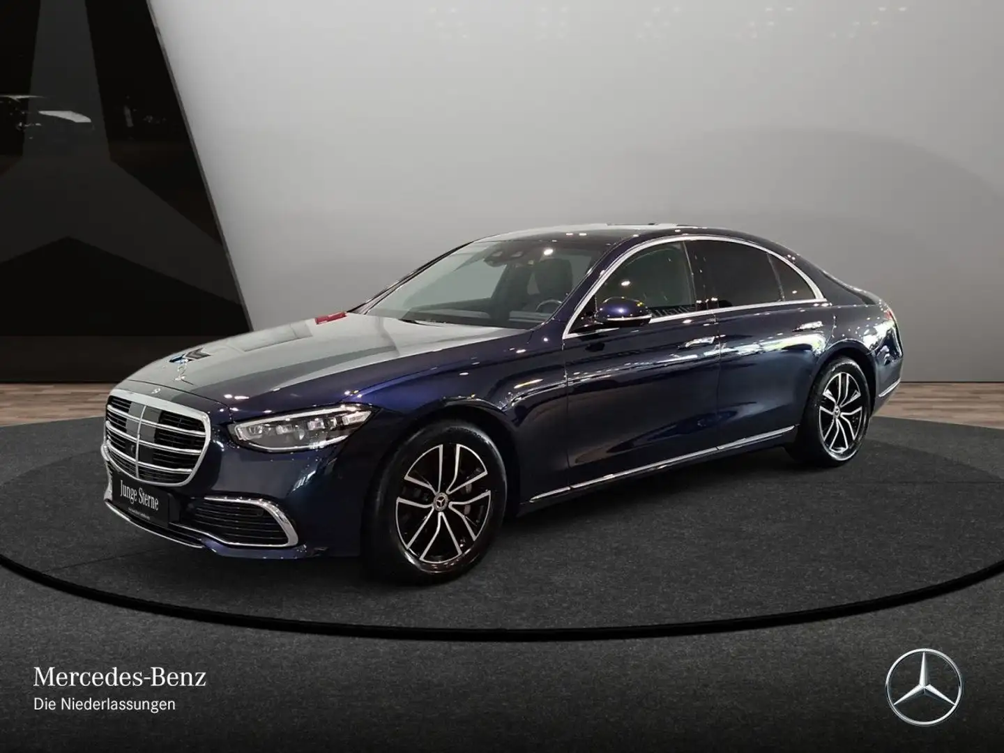 Mercedes-Benz S 400 d 4M PANO+360+MULTIBEAM+FAHRASS+HUD+KEYLESS Bleu - 2