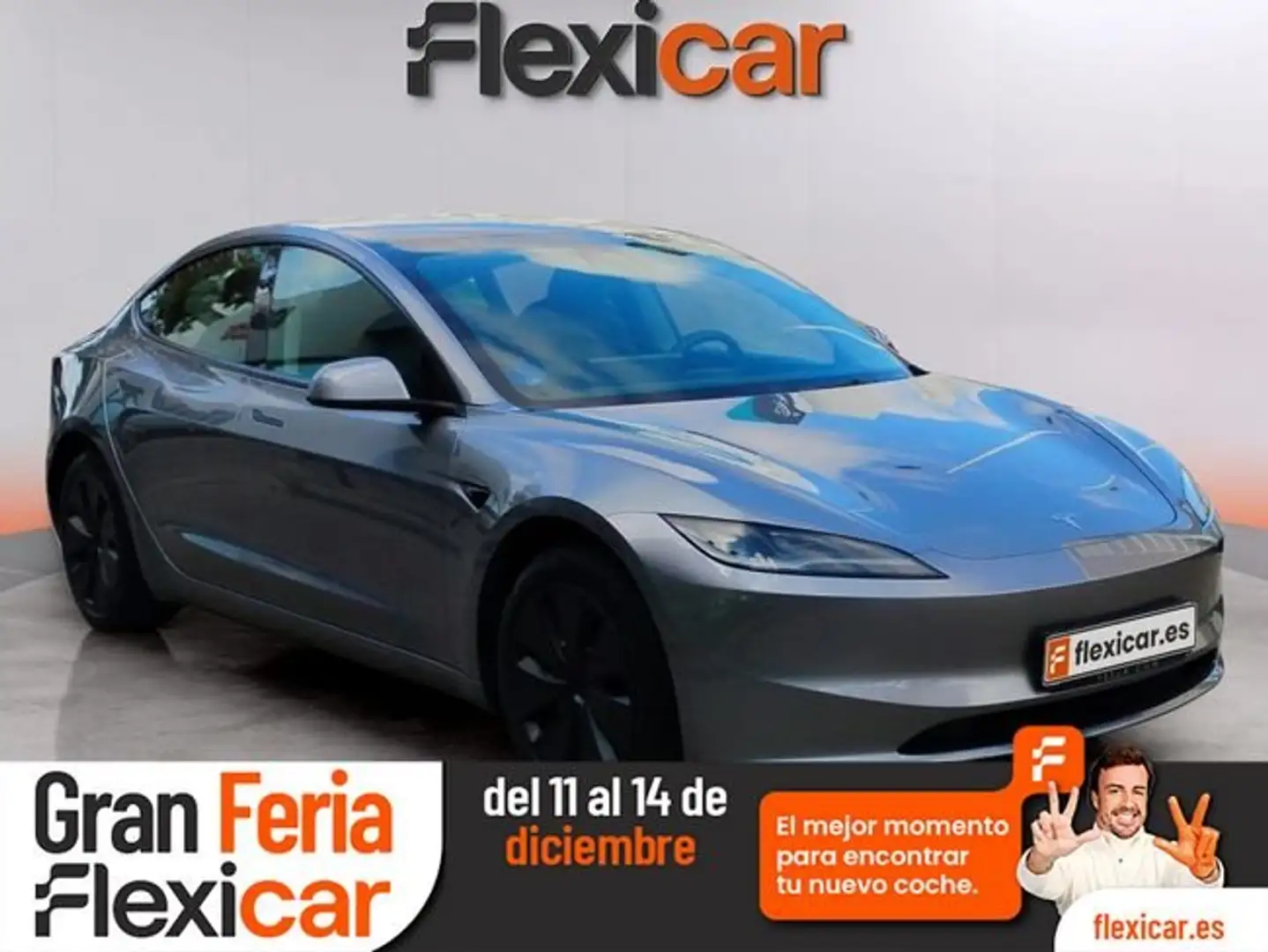 Tesla Model 3 Gran Autonomía AWD Gris - 1