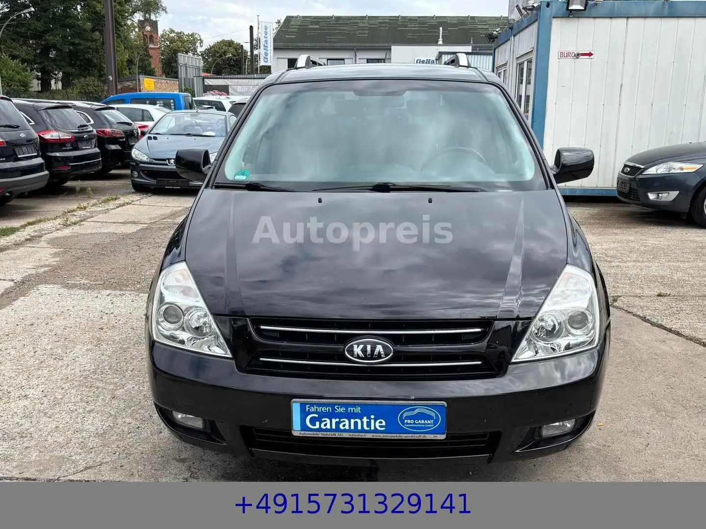 Kia Carnival 2.9 CRDi VGT Klima Leder 7-Sitze PDC SH Schwarz - 2